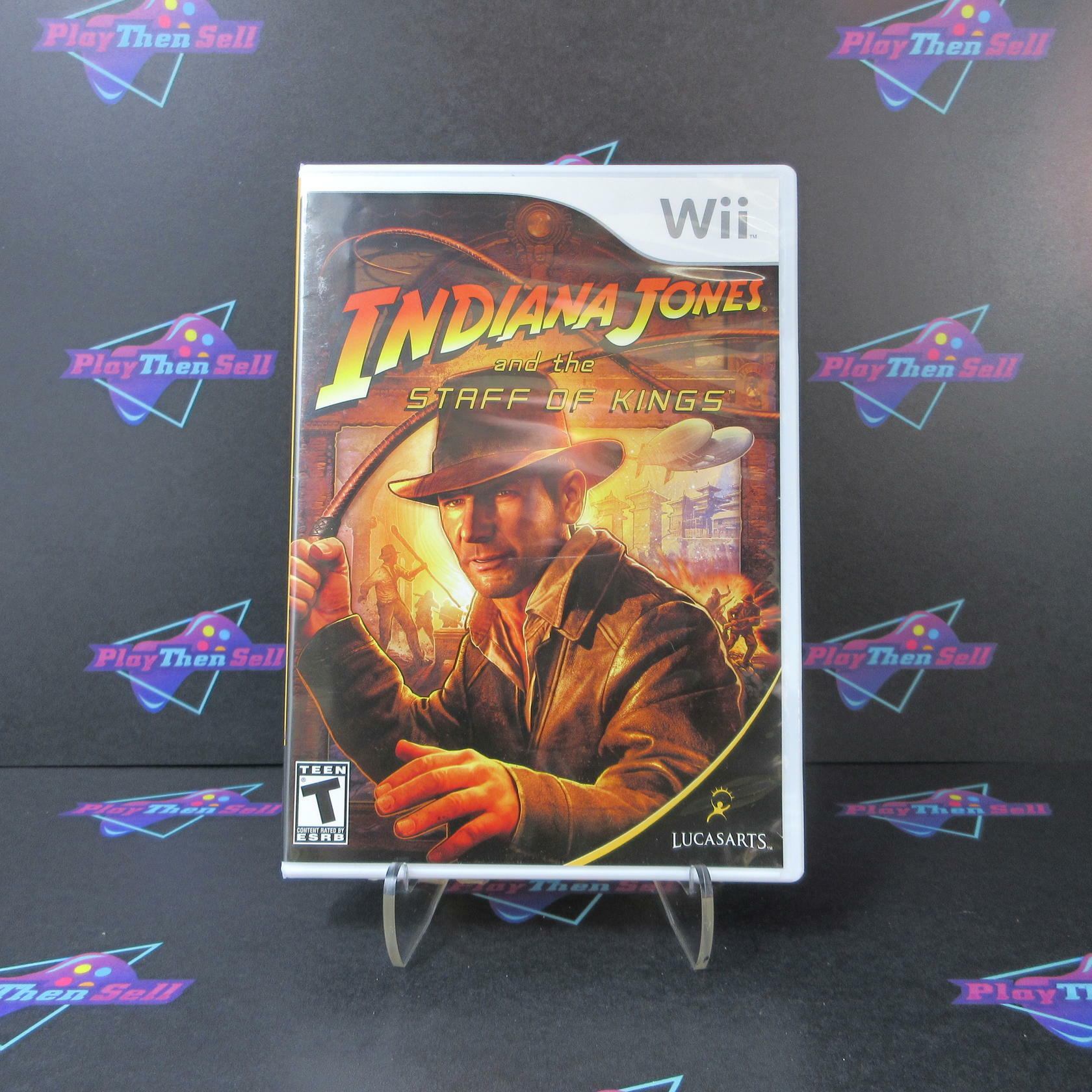 Indiana Jones and the Staff of Kings Nintendo Wii - Like New