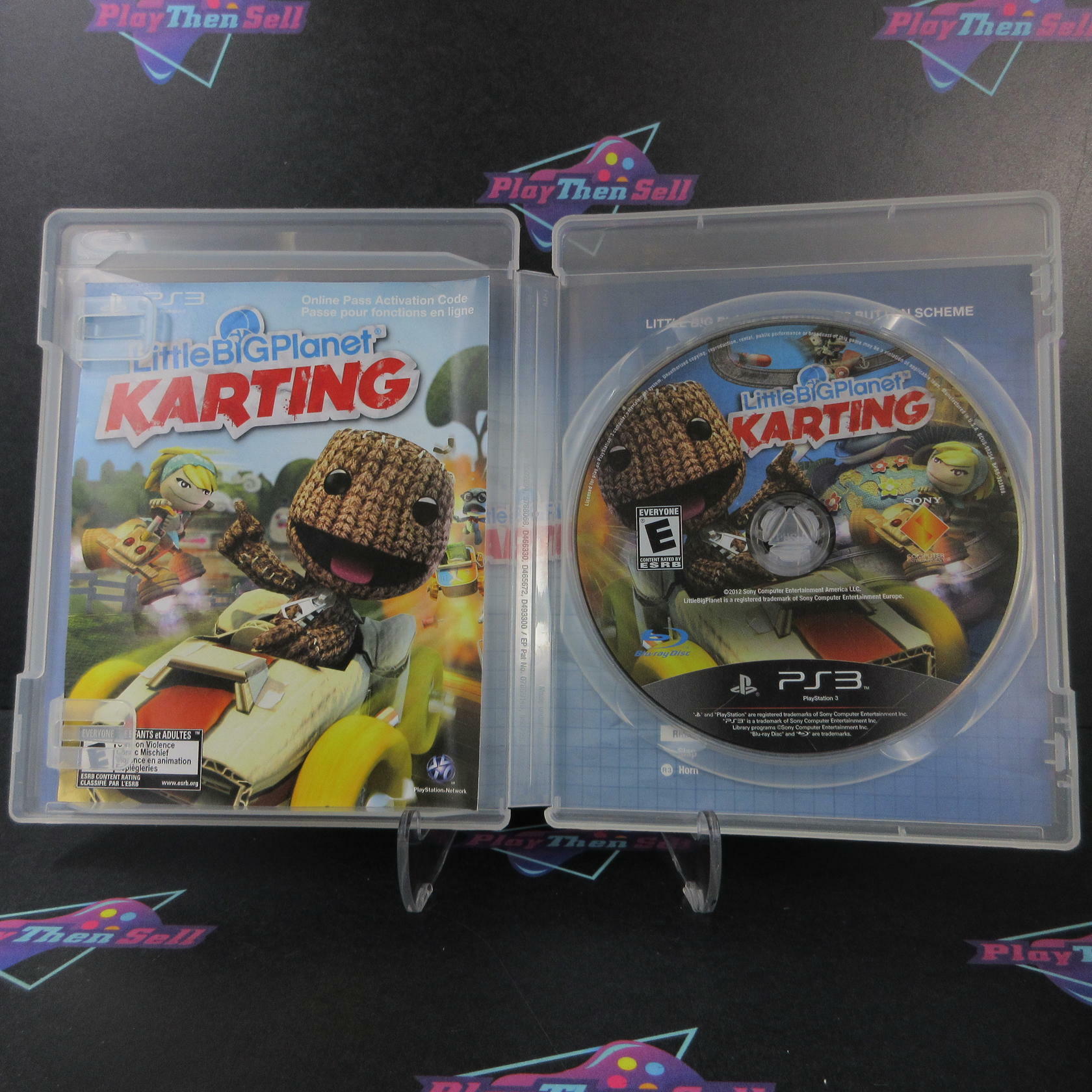 Little Big Planet Karting PS3 PlayStation 3 AD Complete CIB - Very Good
