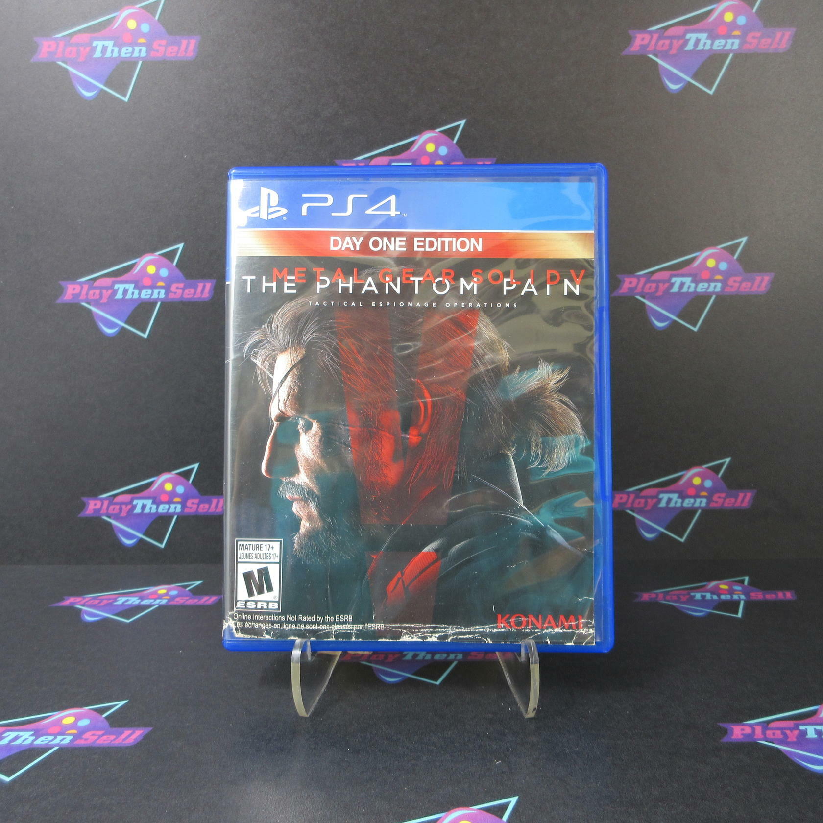 Metal Gear Solid V The Phantom Pain Day Zero PS4 AD CIB - Very Good