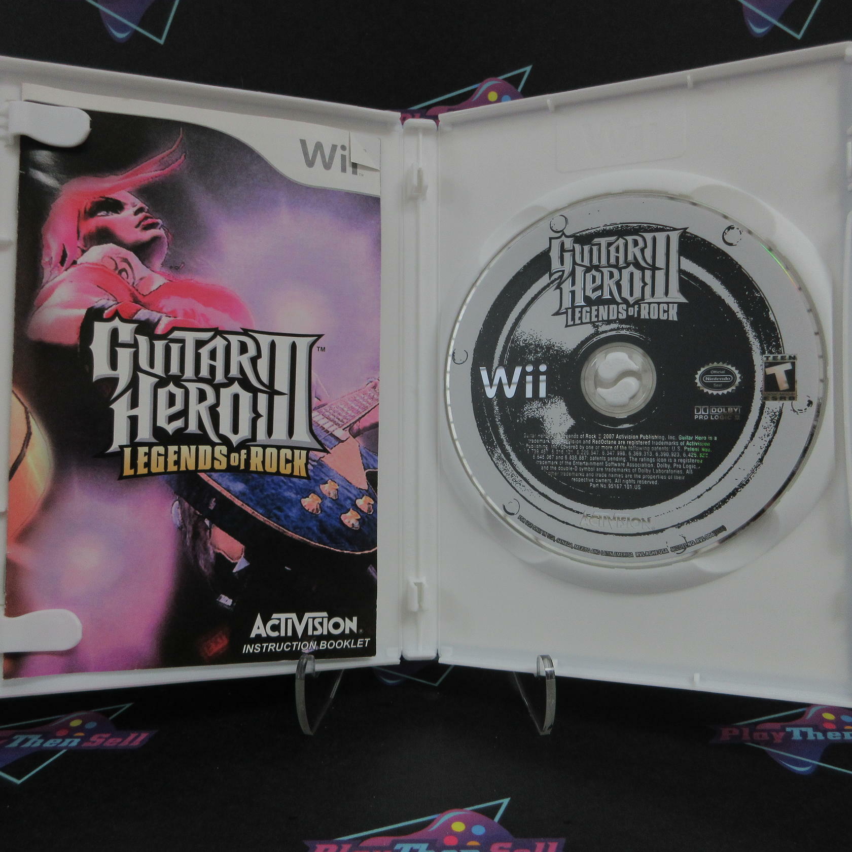 Guitar Hero III 3 Legends of Rock Nintendo Wii - Like New
