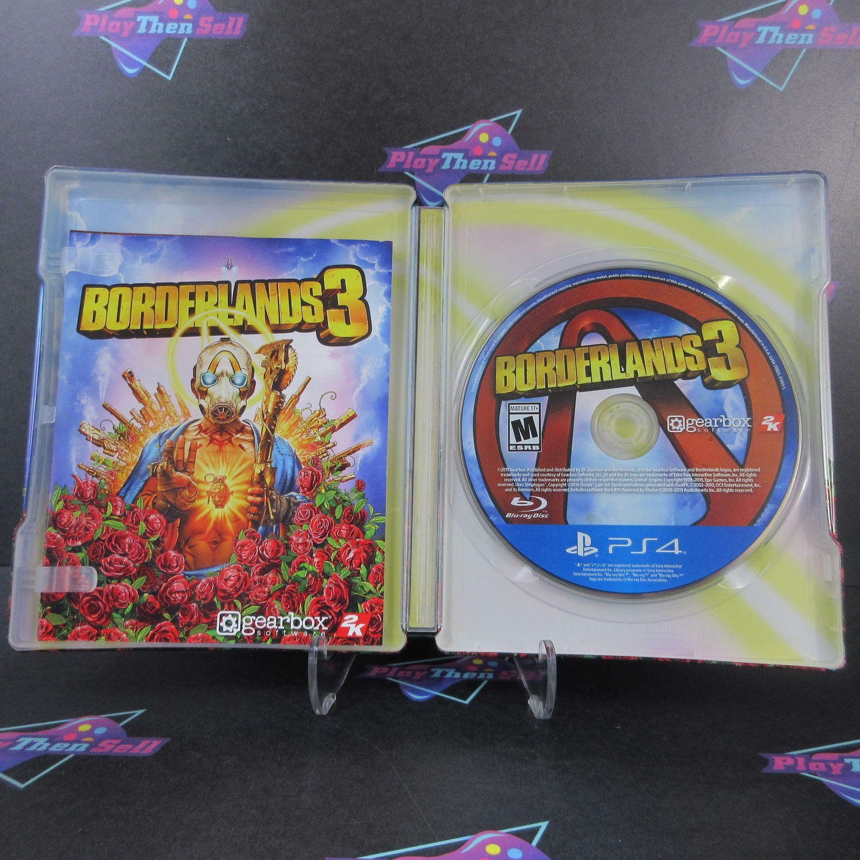 Borderlands 3 Super Deluxe Edition Steelbook PS4 PlayStation 4 - Like New