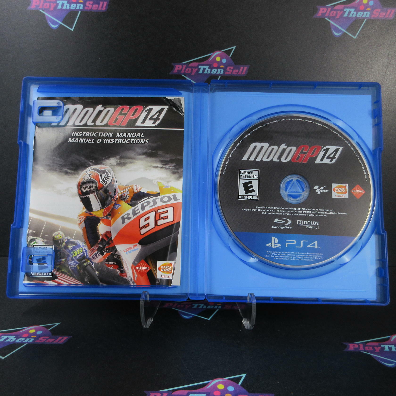 MotoGP 14 PS4 PlayStation 4 AD/MD Complete CIB - Very Good