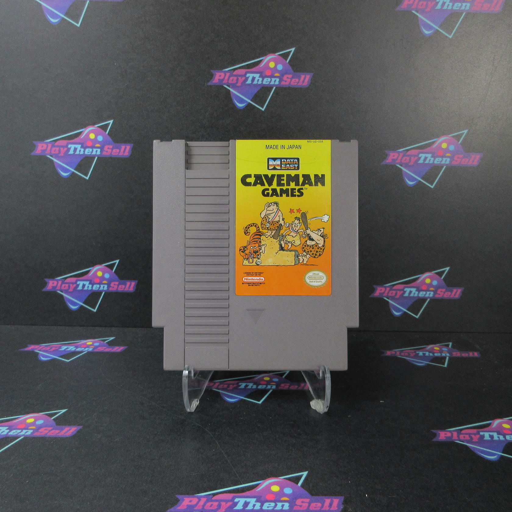 Caveman Games Nintendo NES Cartridge Only Authentic / Tested - Very Good