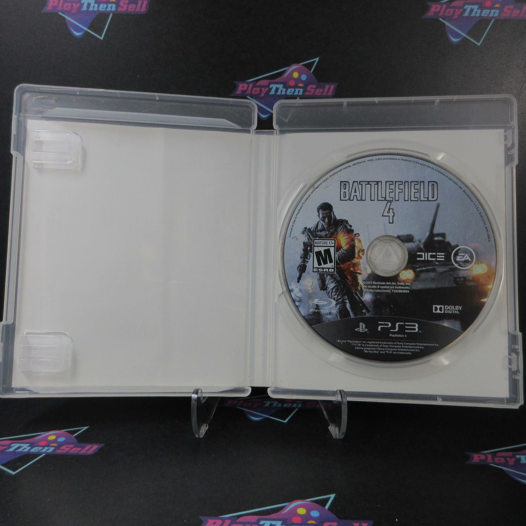 Battlefield 4 PS3 PlayStation 3 AD/NM - Very Good