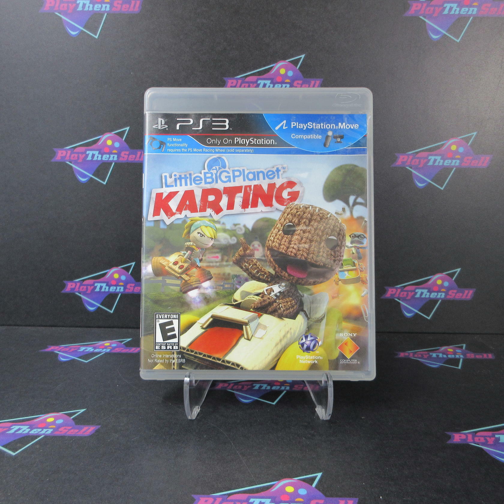 Little Big Planet Karting PS3 PlayStation 3 AD Complete CIB - Very Good