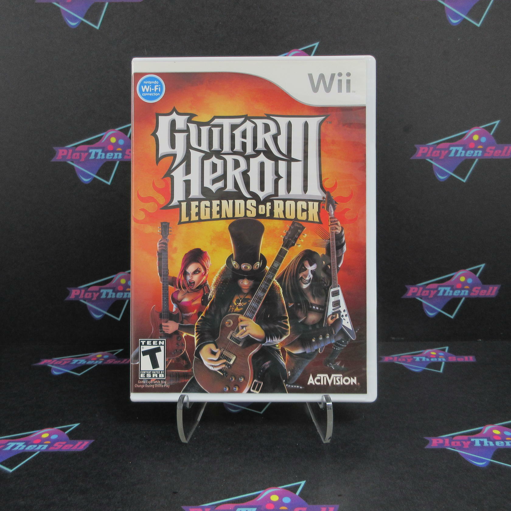Guitar Hero III 3 Legends of Rock Nintendo Wii - Like New