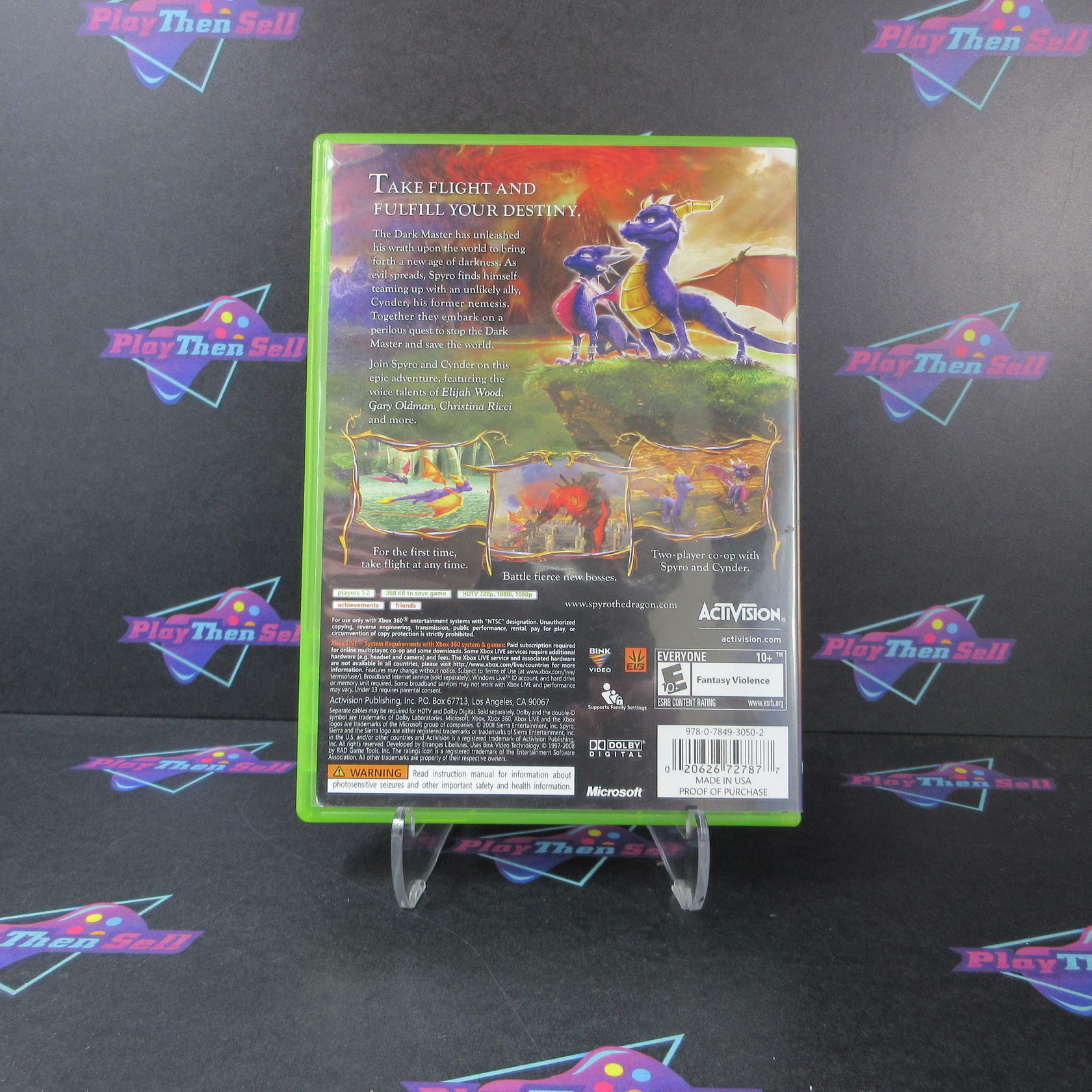 Legend of Spyro Dawn of the Dragon Xbox 360 - Very Good