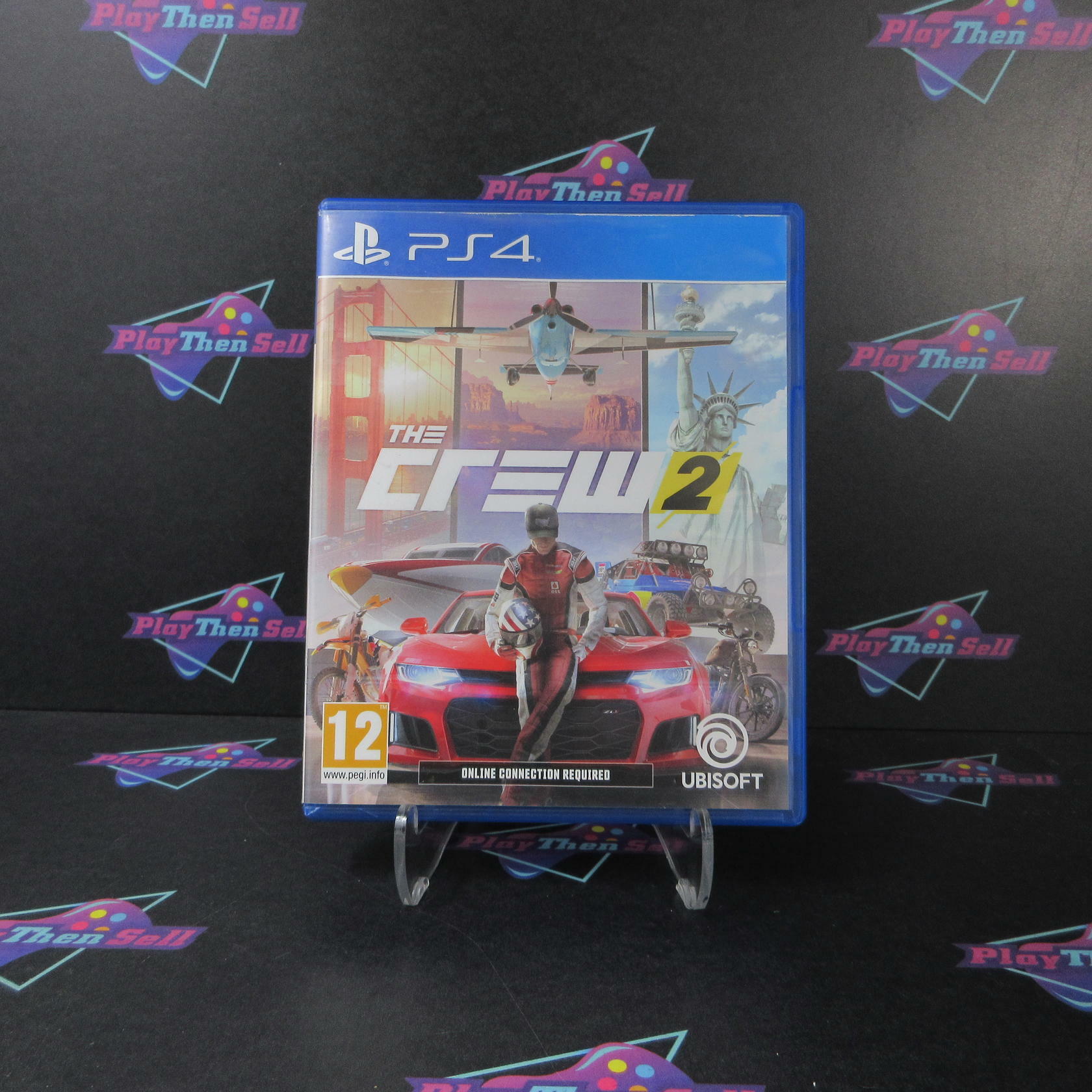 The Crew 2 PS4 PlayStation 4 PAL AD Complete CIB - Very Good