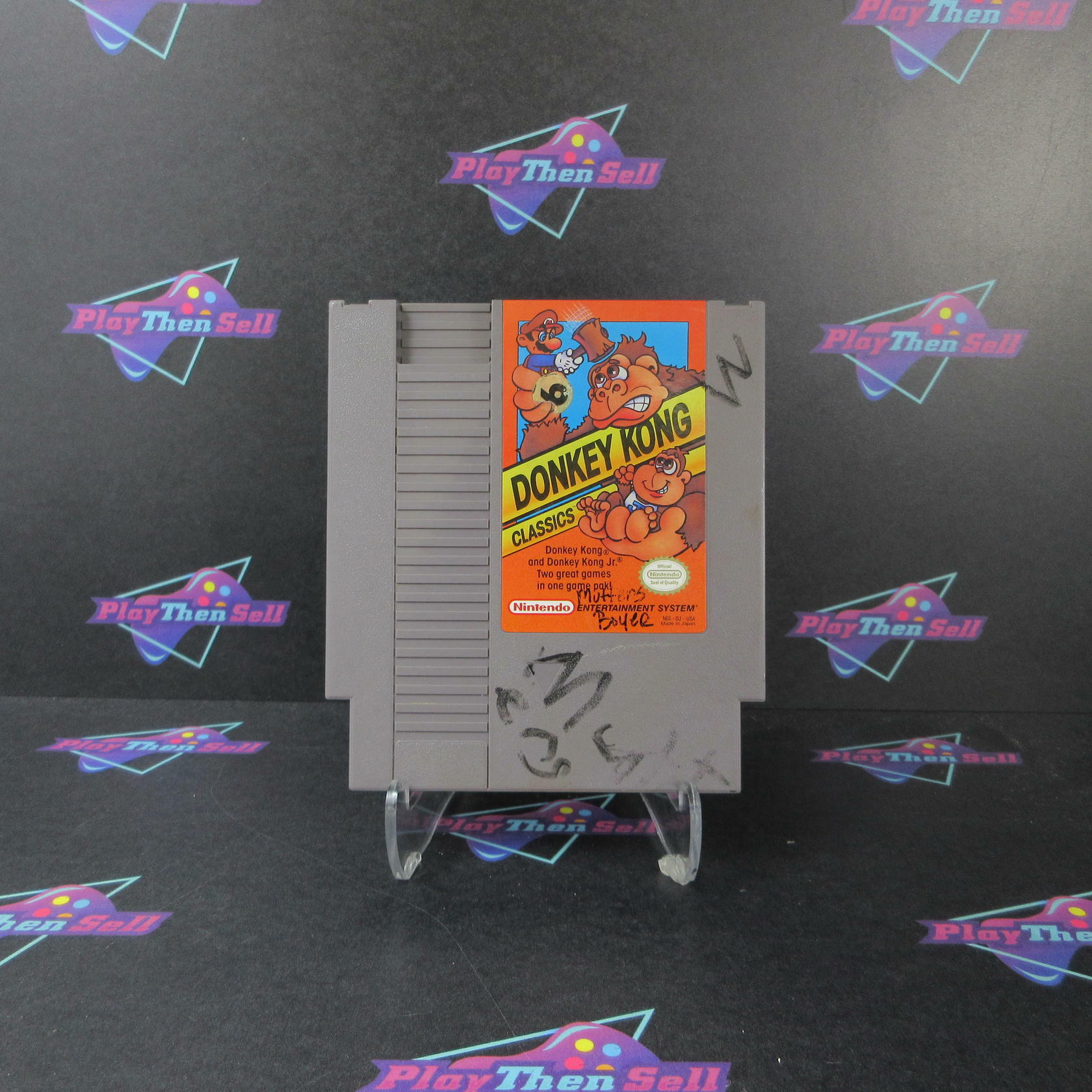 Donkey Kong Classics Nintendo NES Cartridge Only AD Authentic / Tested - Very Good