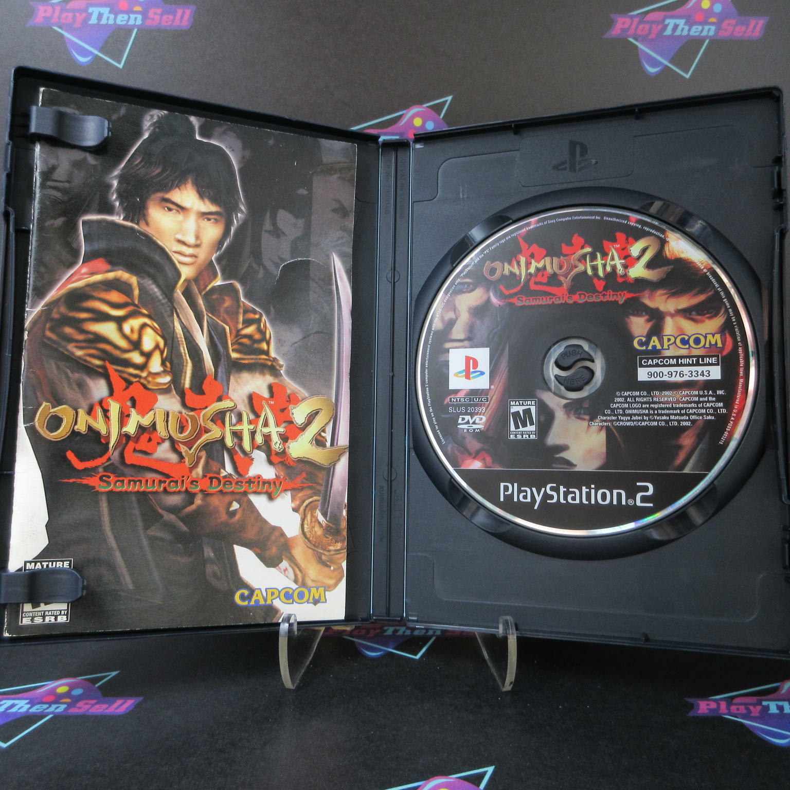 Onimusha 2 Samurais Destiny PS2 PlayStation 2 - Like New