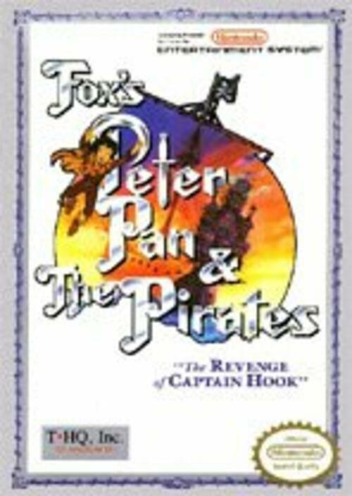 Fox's Peter Pan and The Pirates Nintendo NES Cart Only AD Authentic / Tested - Very Good