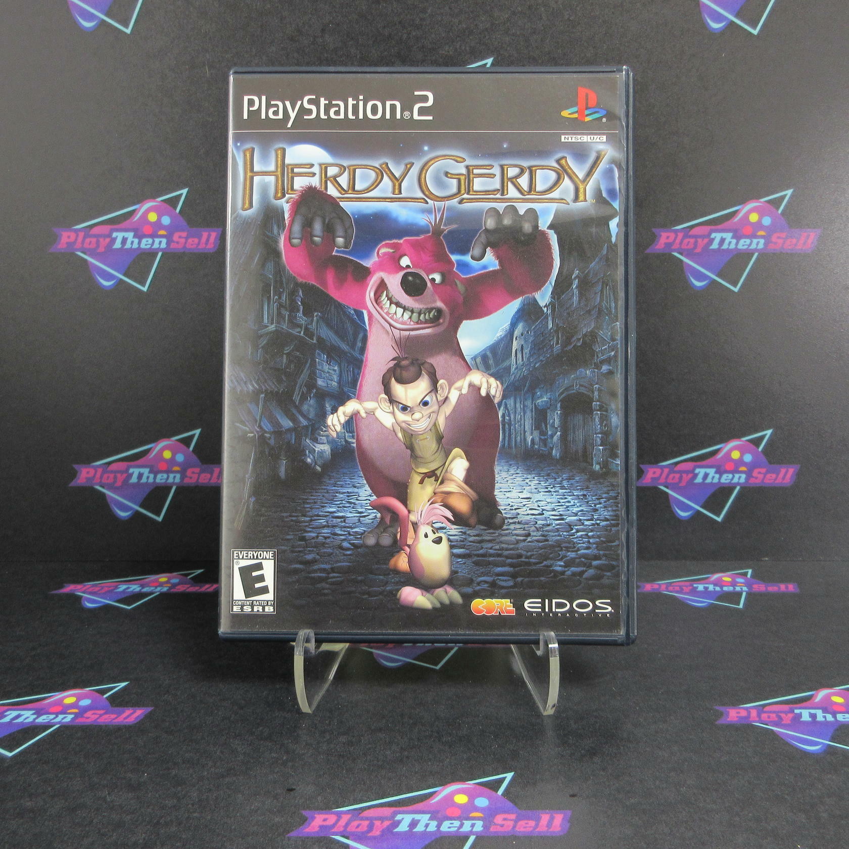 Herdy Gerdy PS2 PlayStation 2 + Reg Card - Like New