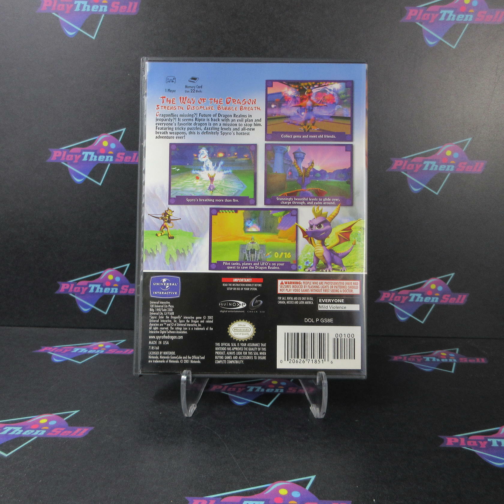 Spyro Enter the Dragonfly Nintendo GameCube - Very Good