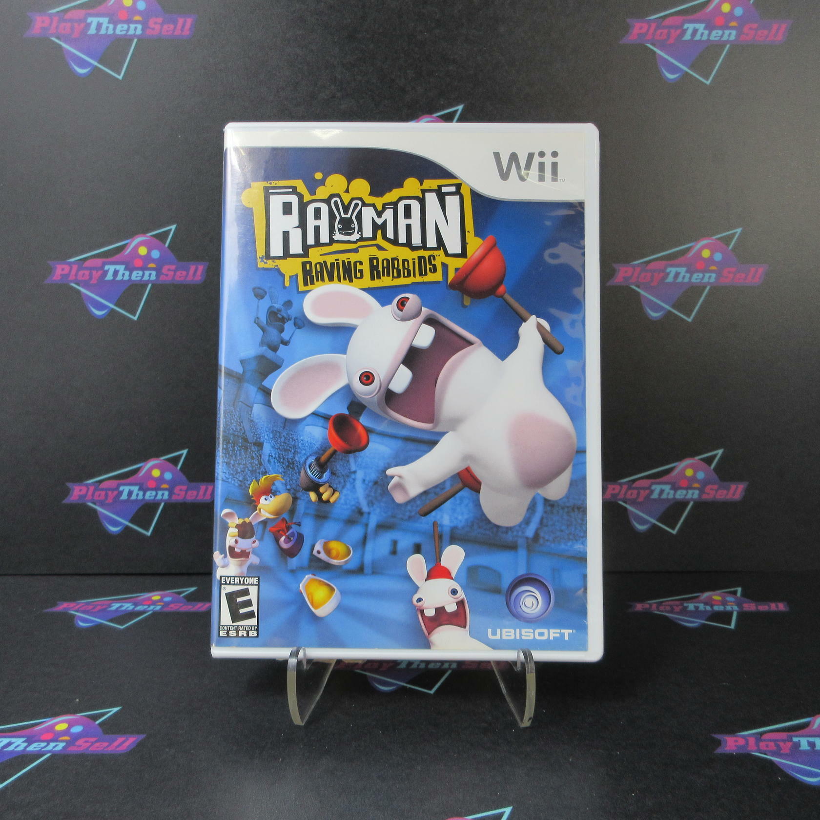 Rayman Raving Rabbids Nintendo Wii - Like New