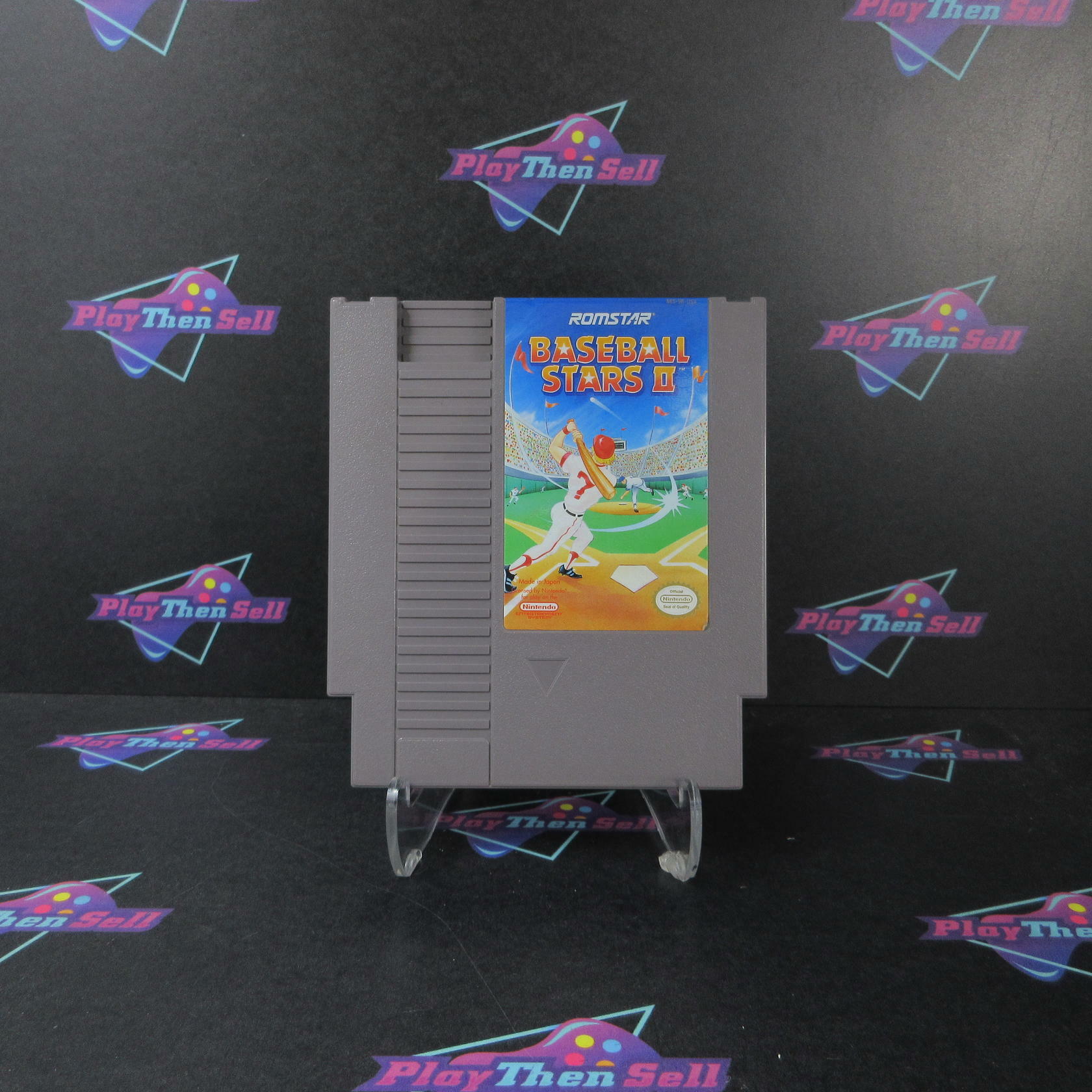 Baseball Stars II Nintendo NES Cartridge Only AD Authentic / Tested - Very Good