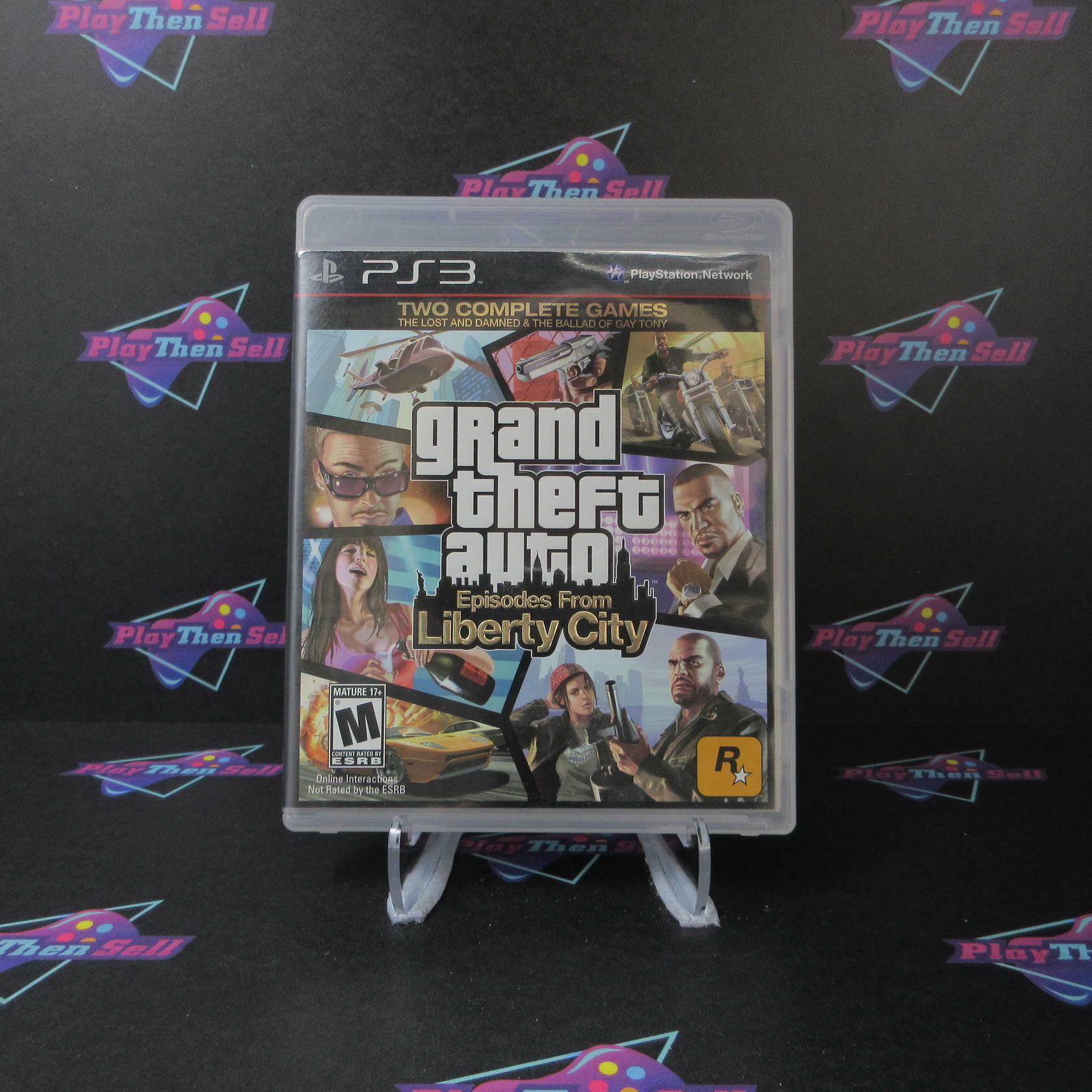 Grand Theft Auto Episodes from Liberty City PS3 PlayStation 3 AD/NM - Very Good