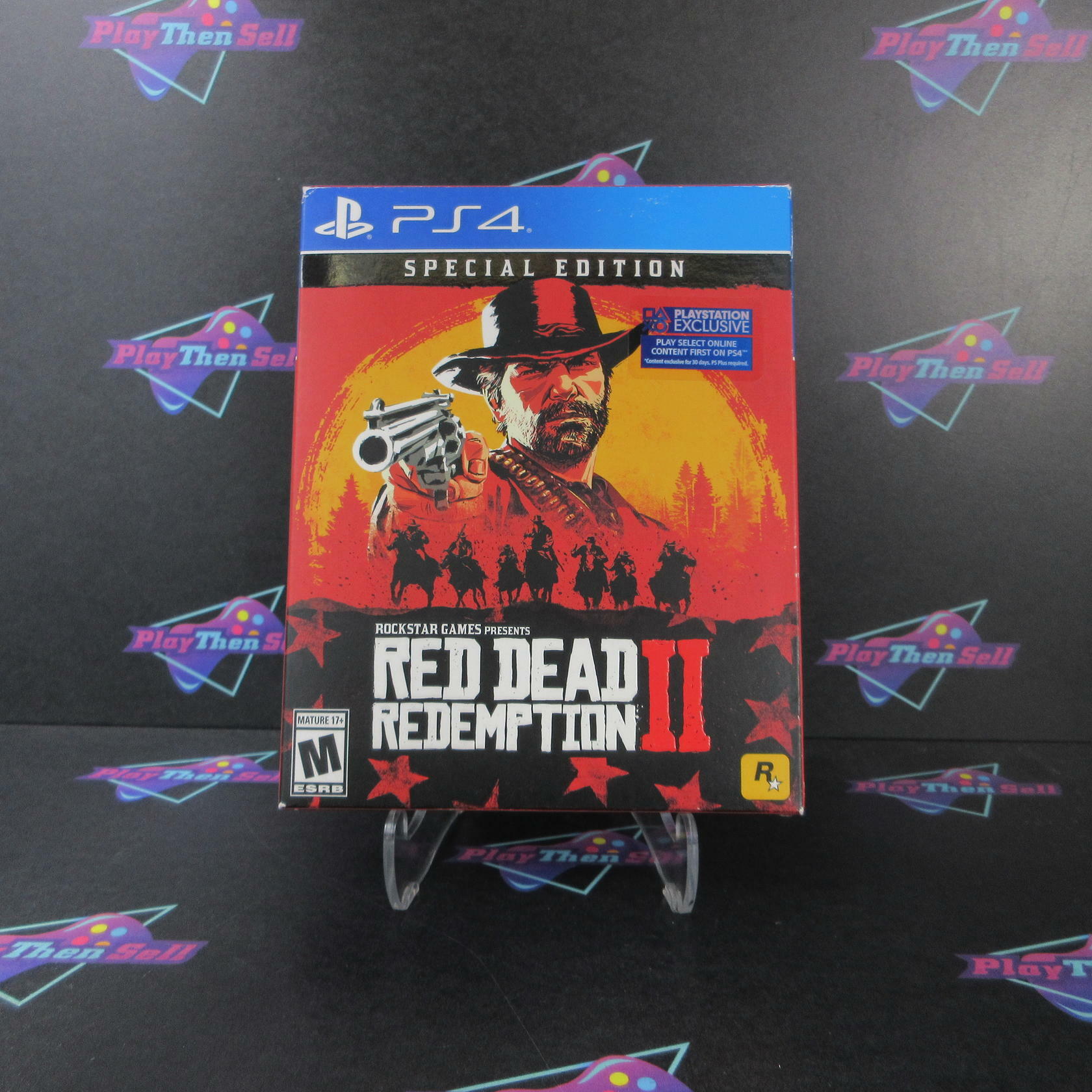 Red Dead Redemption 2 Special Edition PS4 PlayStation 4 + Sleeve / Maps - Like New
