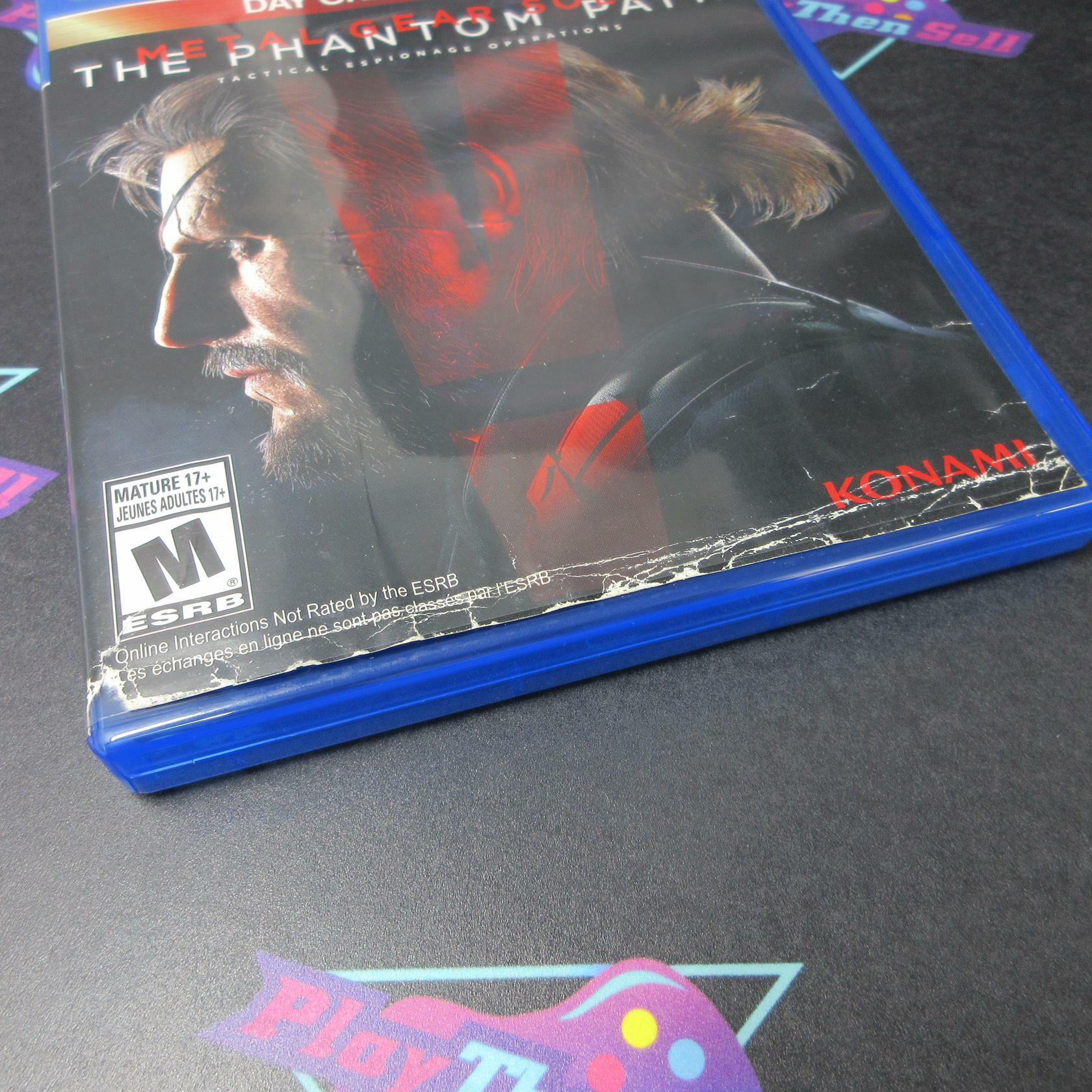 Metal Gear Solid V The Phantom Pain Day Zero PS4 AD CIB - Very Good