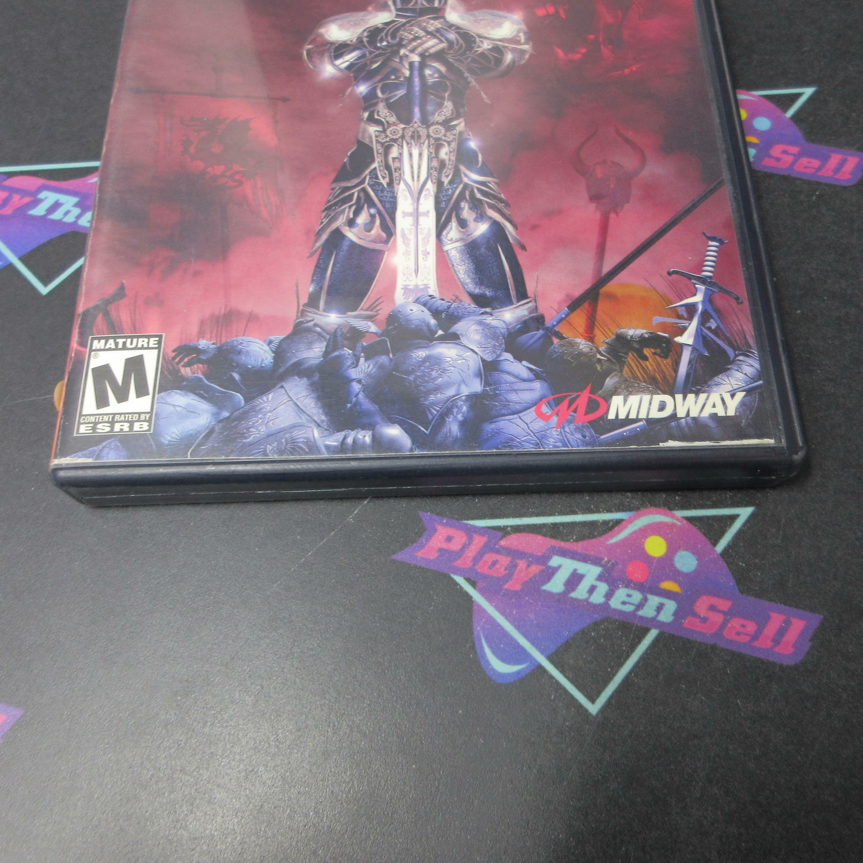 Legion The Legend of Excalibur PS2 PlayStation 2 AD/MD/DD + Reg Card CIB - Very Good