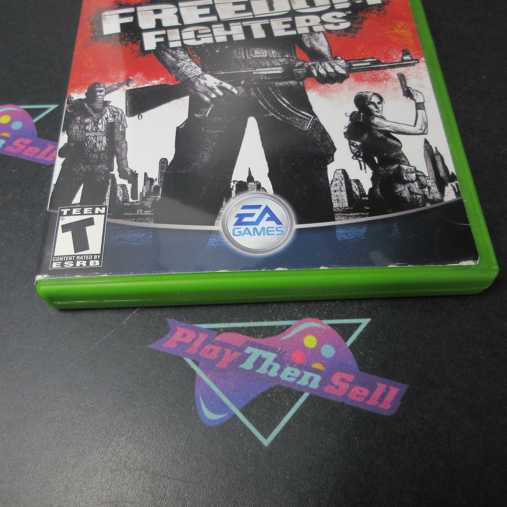 Freedom Fighters Xbox AD Complete CIB - Very Good