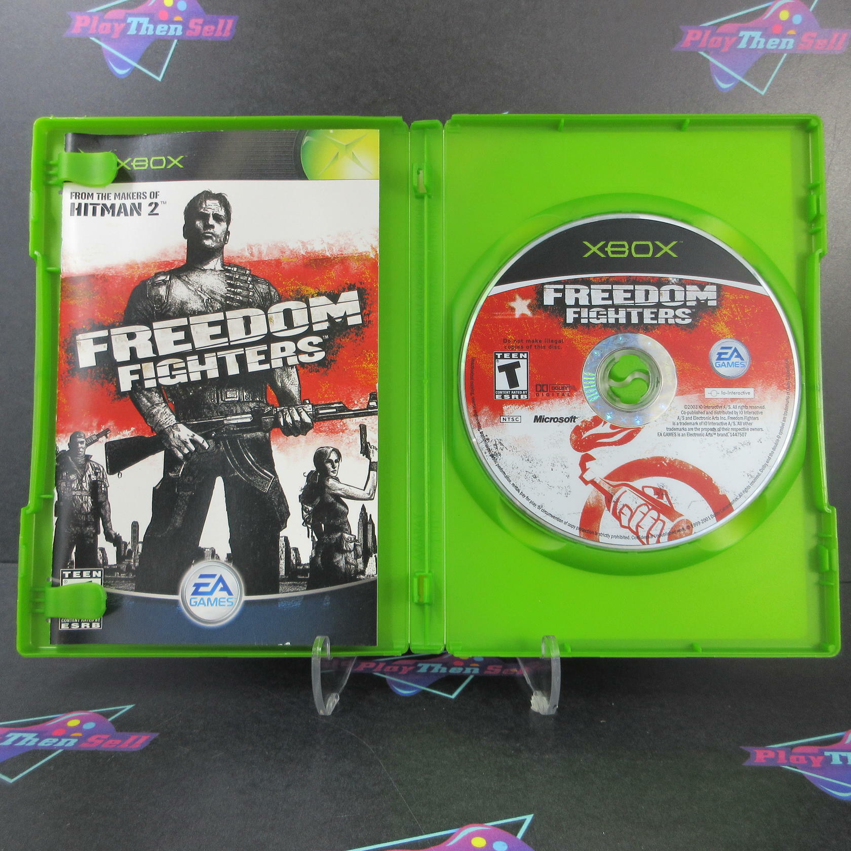 Freedom Fighters Xbox AD Complete CIB - Very Good