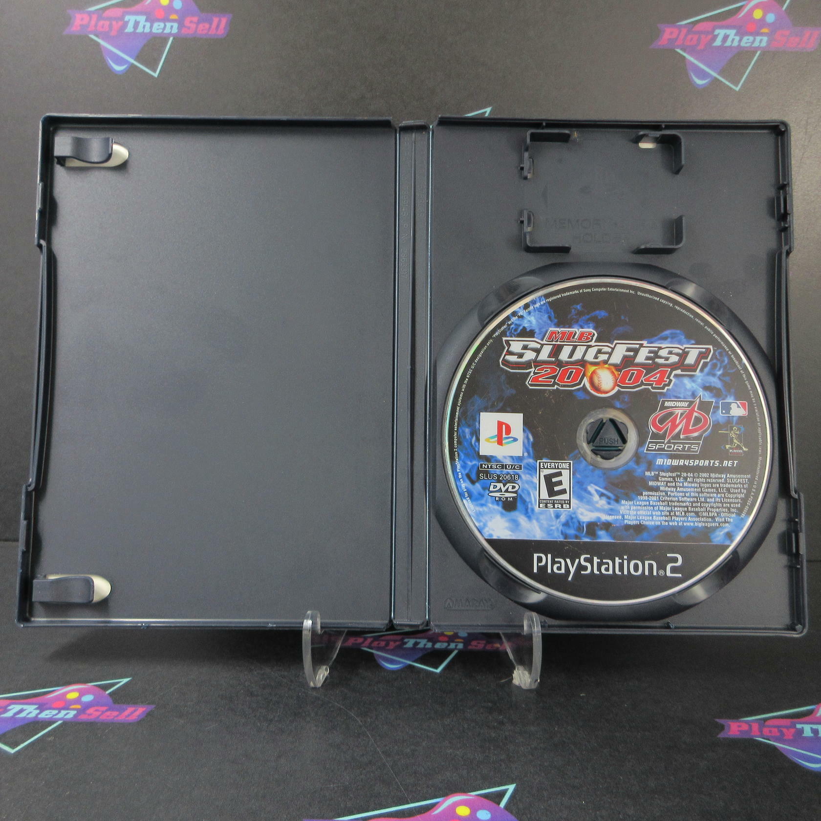 MLB Slugfest 2004 PS2 PlayStation 2 AD/DD/NM - Very Good