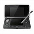 Nintendo 3ds Console Cosmo Black CTR-001 Stylus/Charger/Dock + 2gb Card - Very Good
