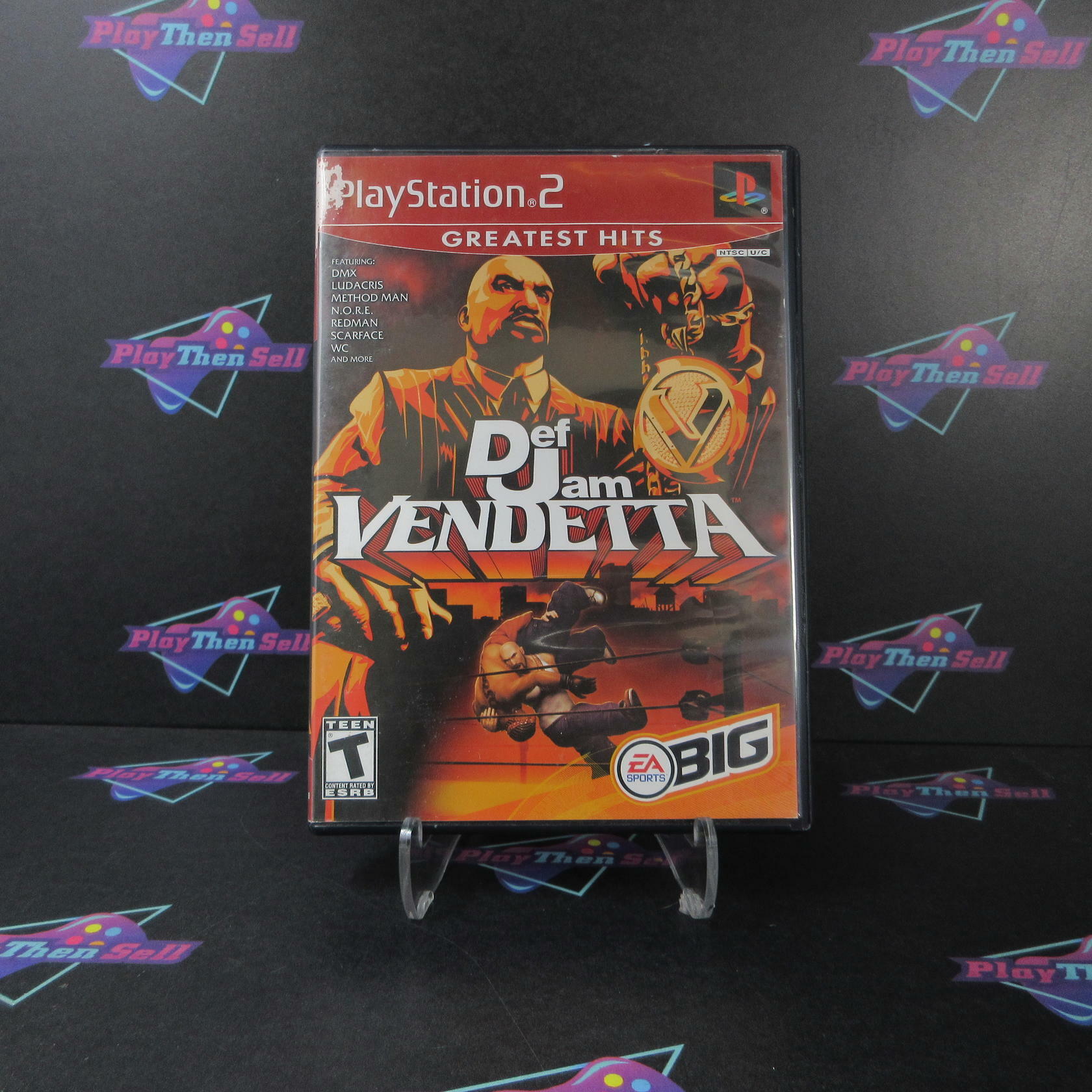 Def Jam Vendetta GH PS2 PlayStation 2 AD/NM - Very Good