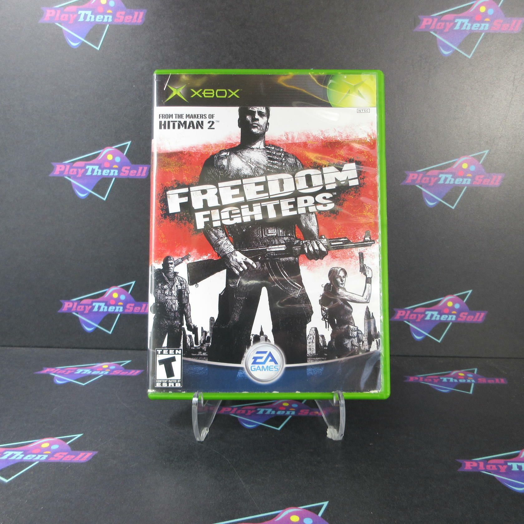 Freedom Fighters Xbox AD Complete CIB - Very Good