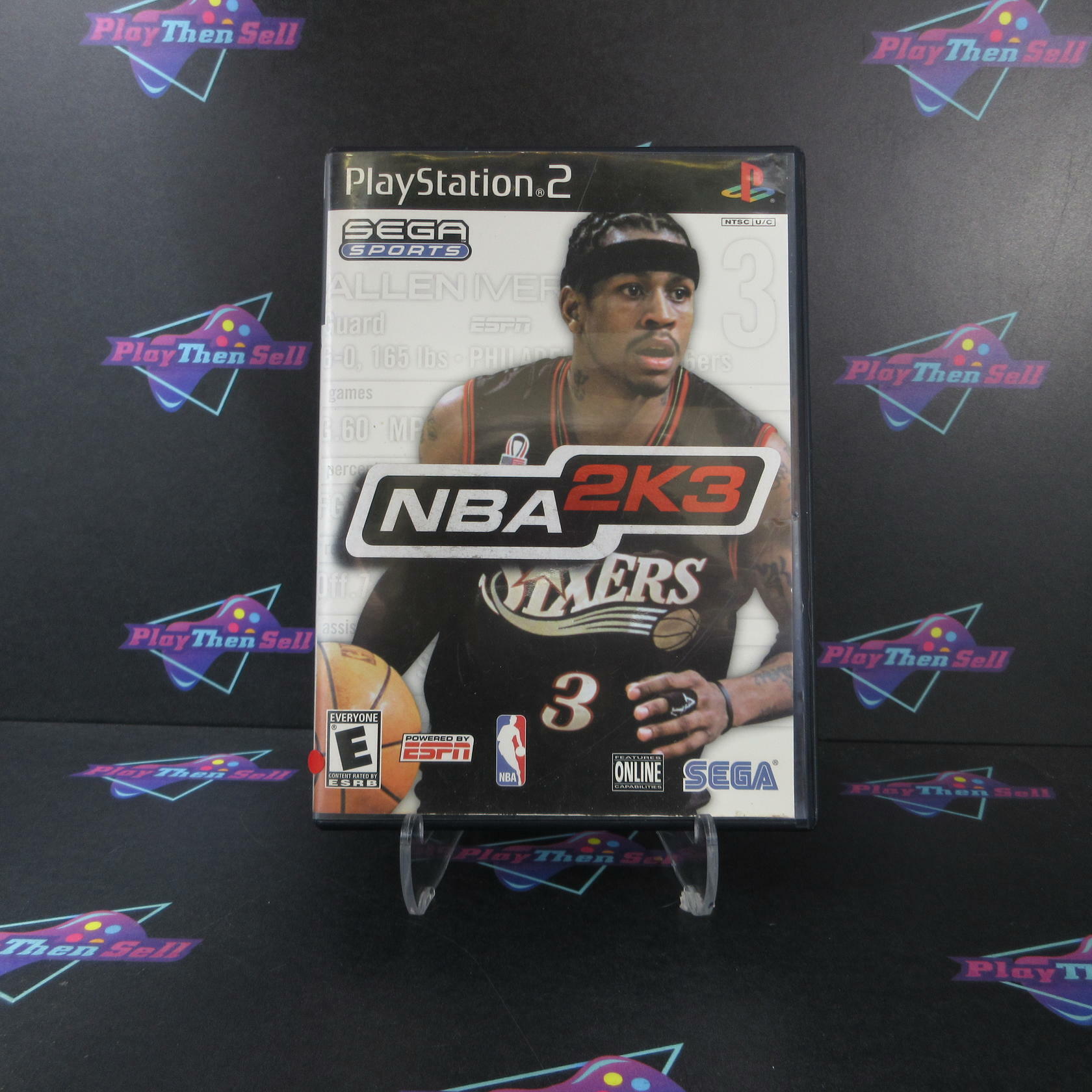 NBA 2K3 PS2 PlayStation 2 AD/DD/NM - Very Good