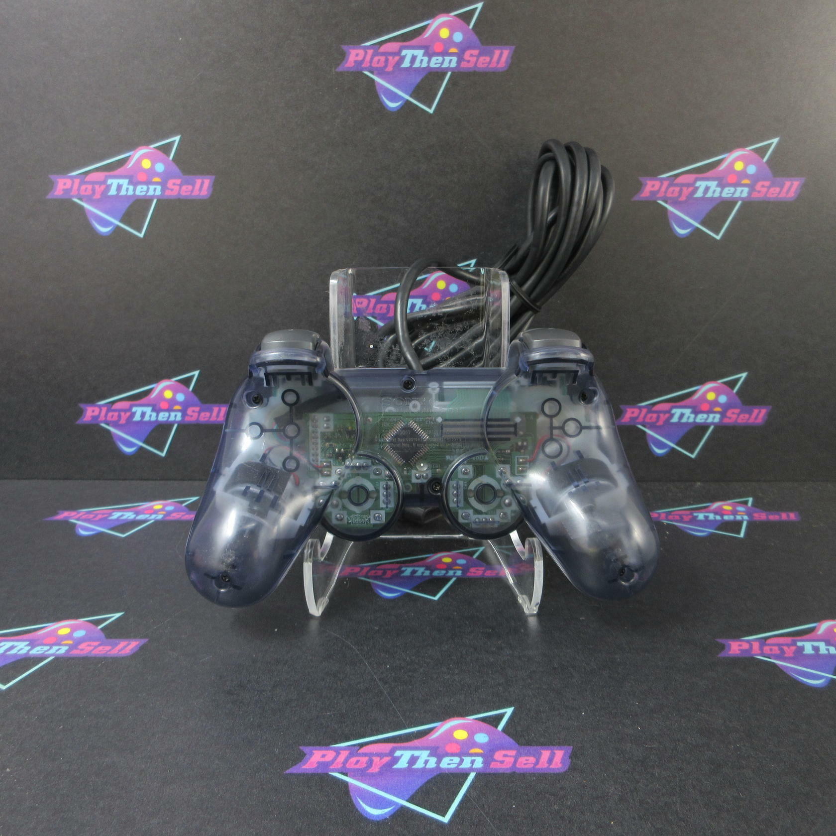 Refurbished Playstation 2 PS2 Dualshock 2 Controller Smoke Gray SCPH-10010 - VG - Refurbished