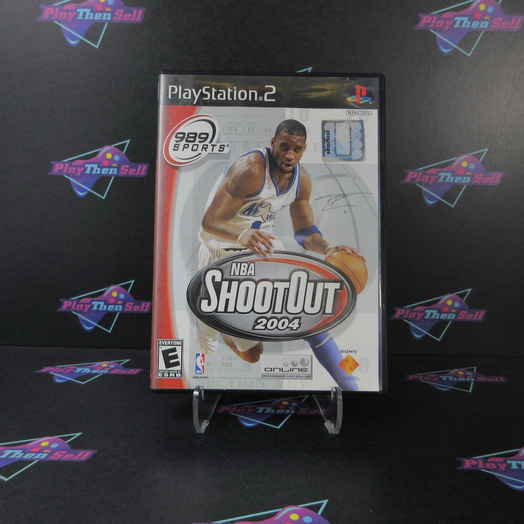 NBA ShootOut 2004 PS2 PlayStation 2 DD Complete CIB - Very Good