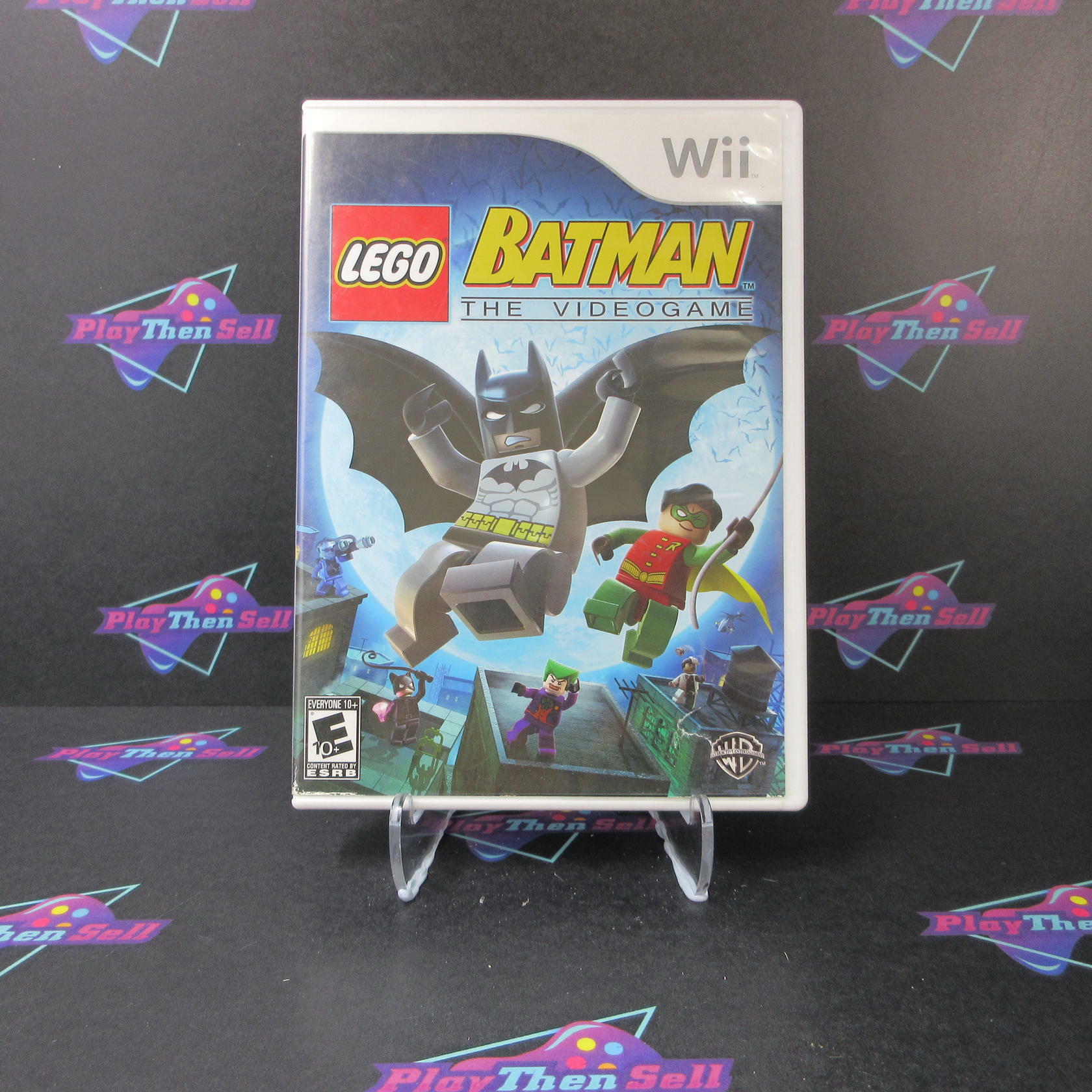 Lego Batman Nintendo Wii AD Complete CIB - Very Good