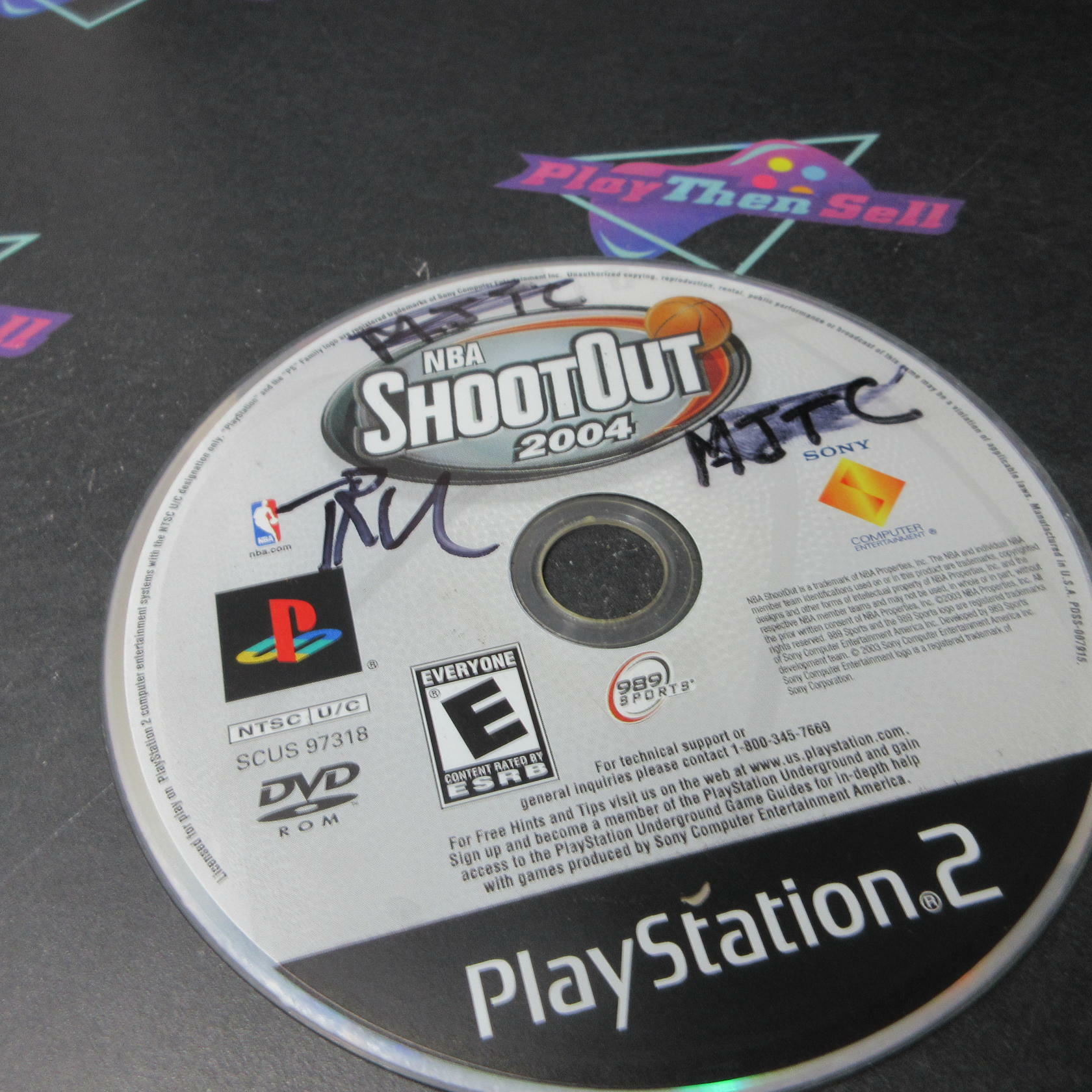 NBA ShootOut 2004 PS2 PlayStation 2 DD Complete CIB - Very Good
