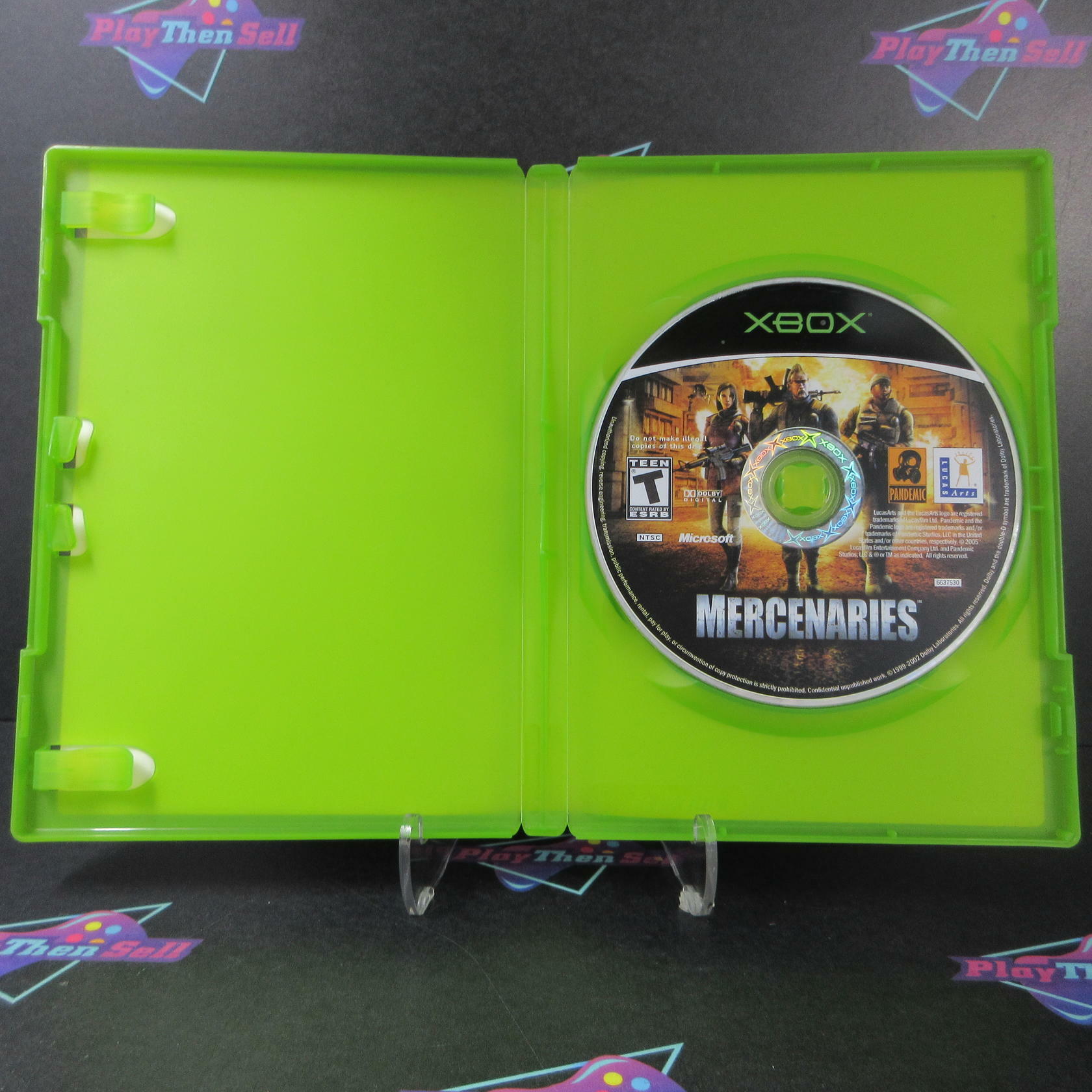 Mercenaries Playground of Destruction Xbox AD/NM - Very Good