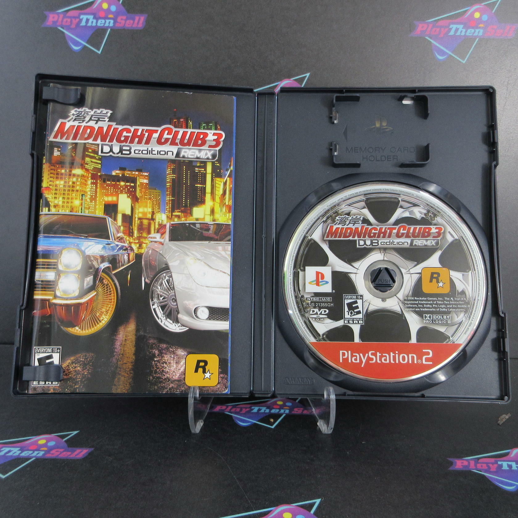 Midnight Club 3 DUB Edition Remix PS2 PlayStation 2 GH Complete - Very Good
