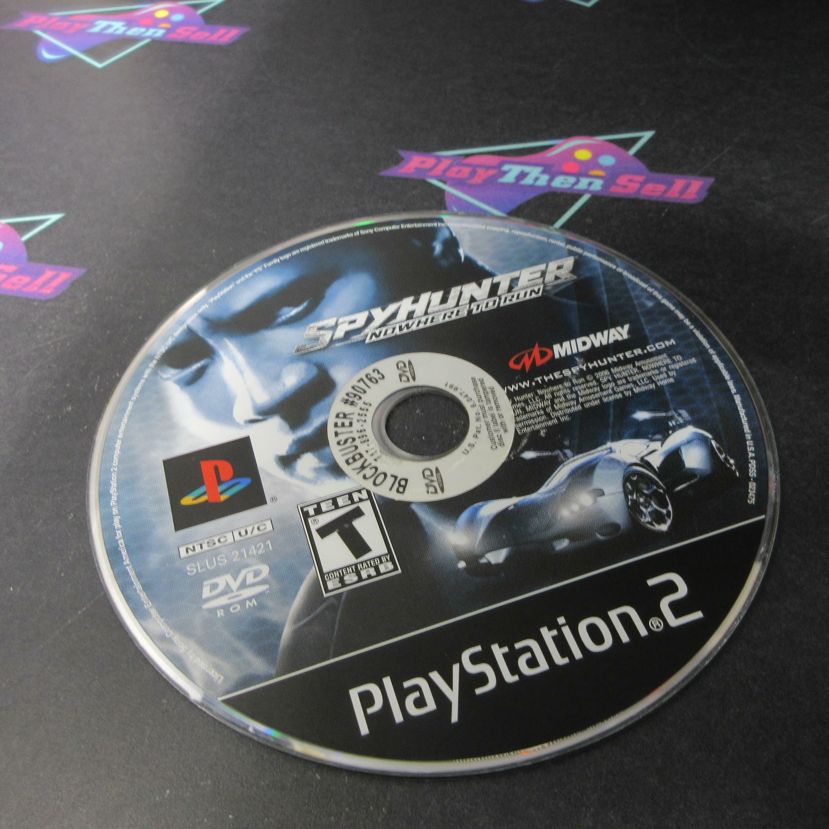 Spyhunter Nowhere To Run PS2 PlayStation 2 DD + Reg Card Complete CIB - Very Good
