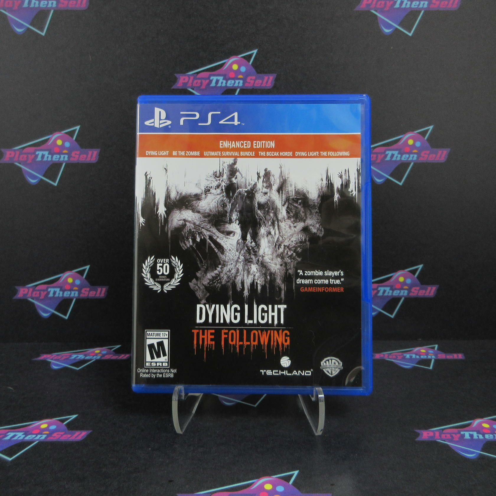 Dying Light The Following Enhanced Edition PS4 PlayStation 4 - Like New