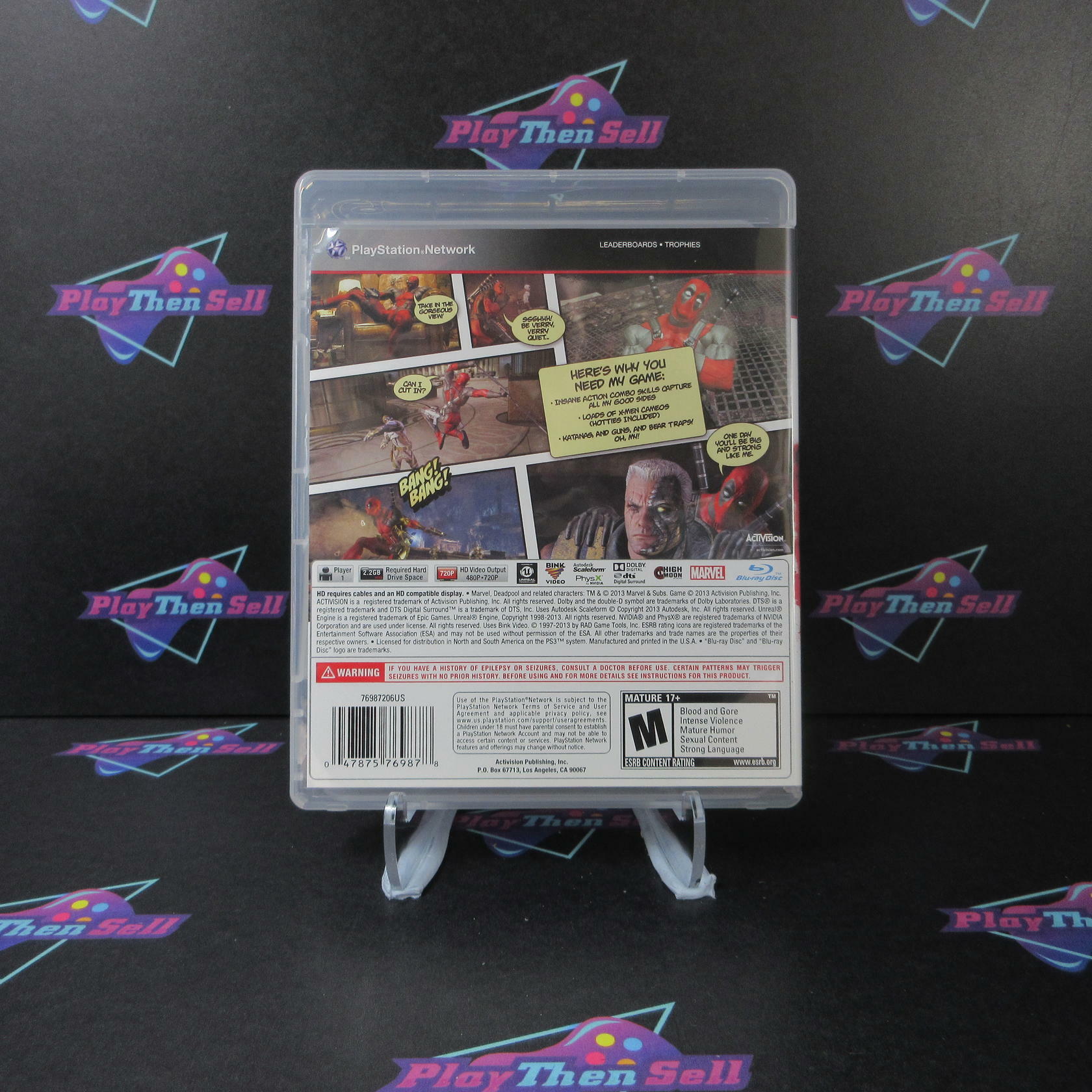 Deadpool PS3 PlayStation 3 - Like New