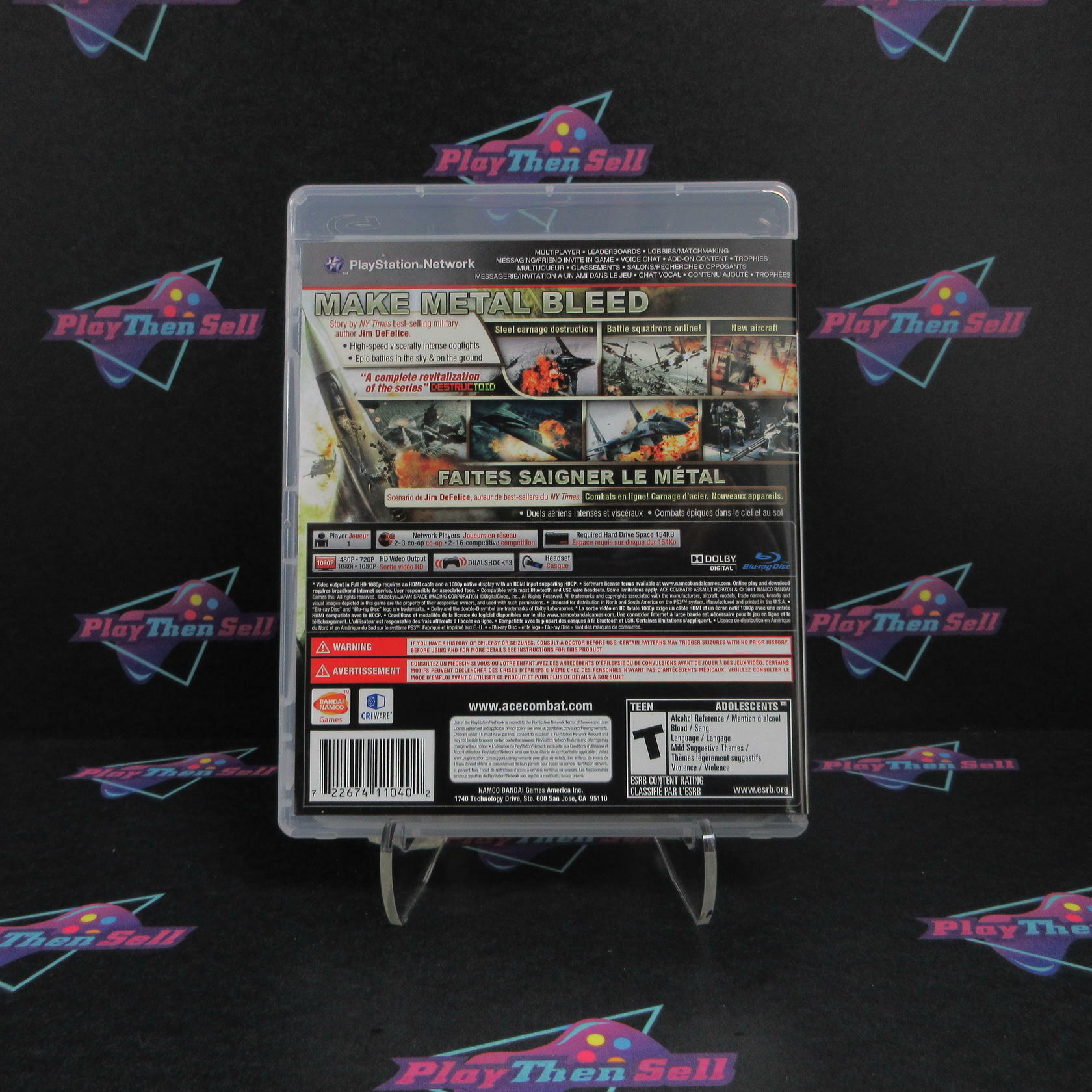 Ace Combat Assault Horizon PS3 PlayStation 3 - Like New