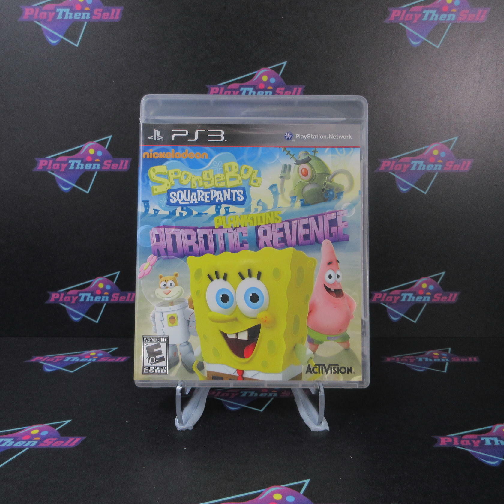 SpongeBob SquarePants Plankton's Robotic Revenge PS3 PlayStation 3 - Like New