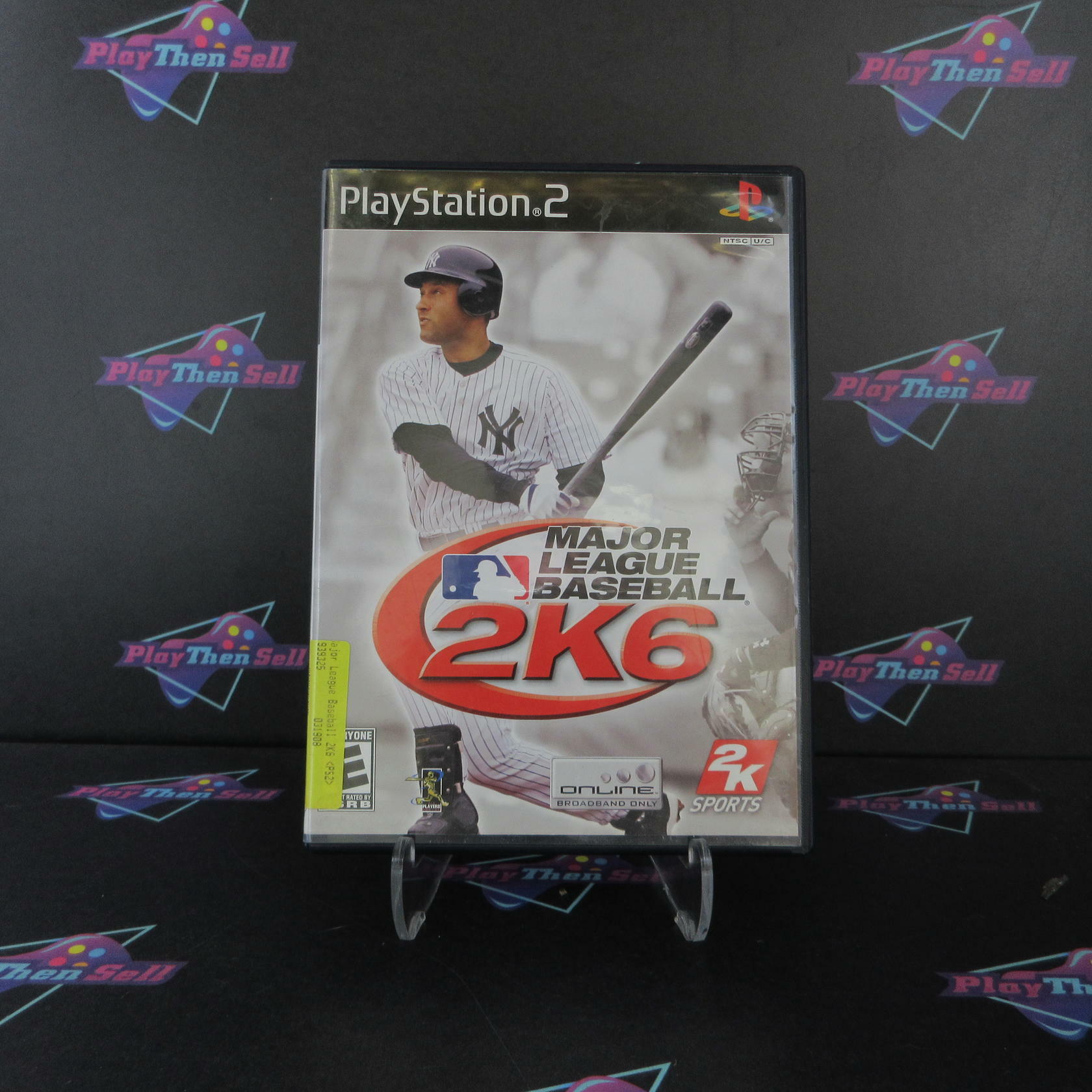 Major League Baseball 2K6 PS2 PlayStation 2 AD/NM - Very Good