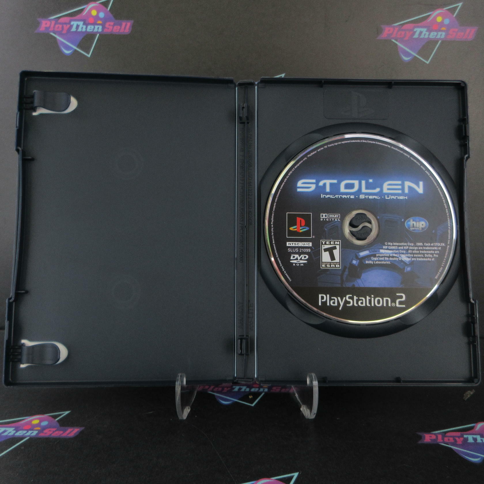 Stolen PS2 PlayStation 2 AD/NM - Very Good