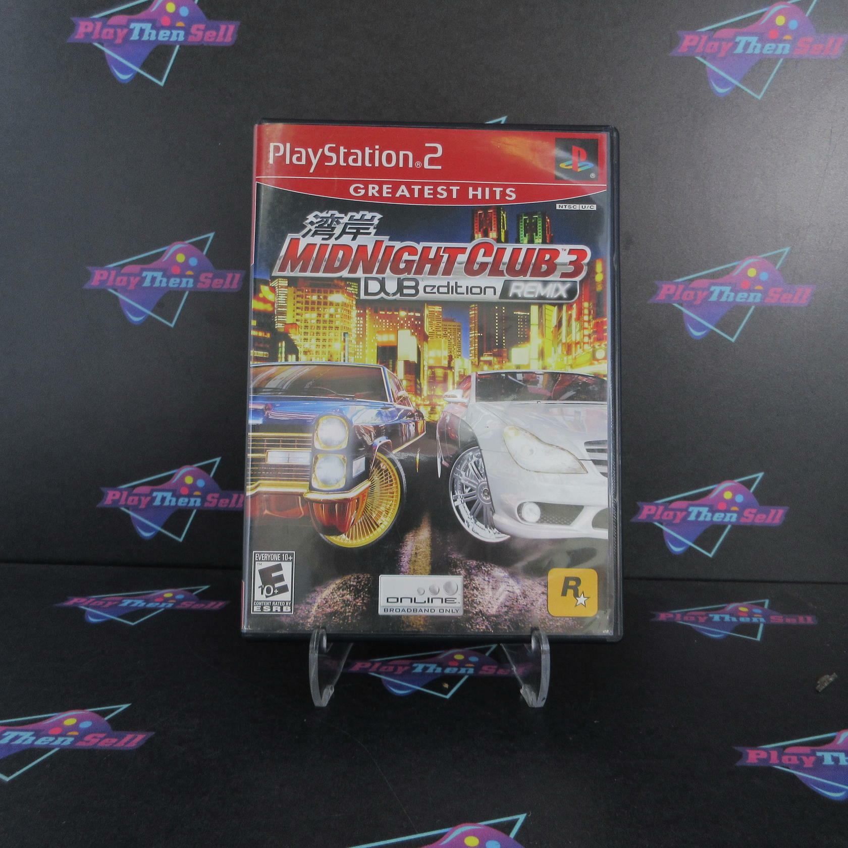 Midnight Club 3 DUB Edition Remix PS2 PlayStation 2 GH Complete - Very Good