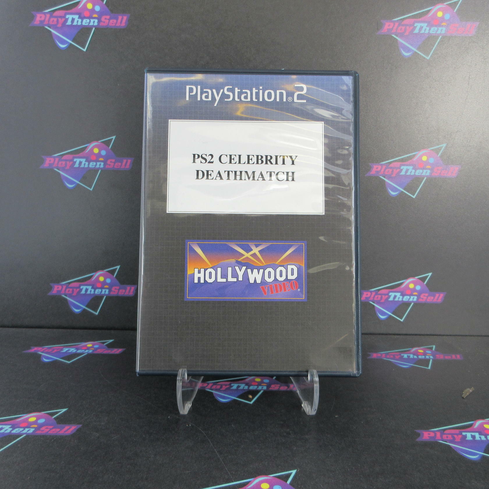 Celebrity Death Match PS2 PlayStation 2 Rental Art DD/NM - Very Good