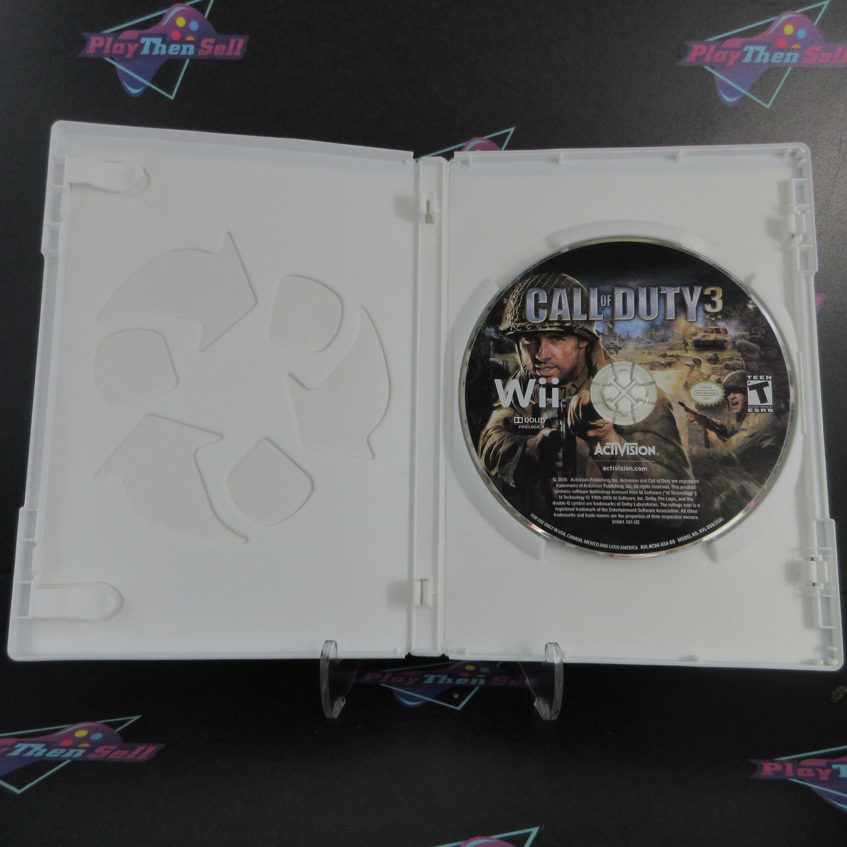 Call Of Duty 3 Nintendo Wii AD/NM - Very Good