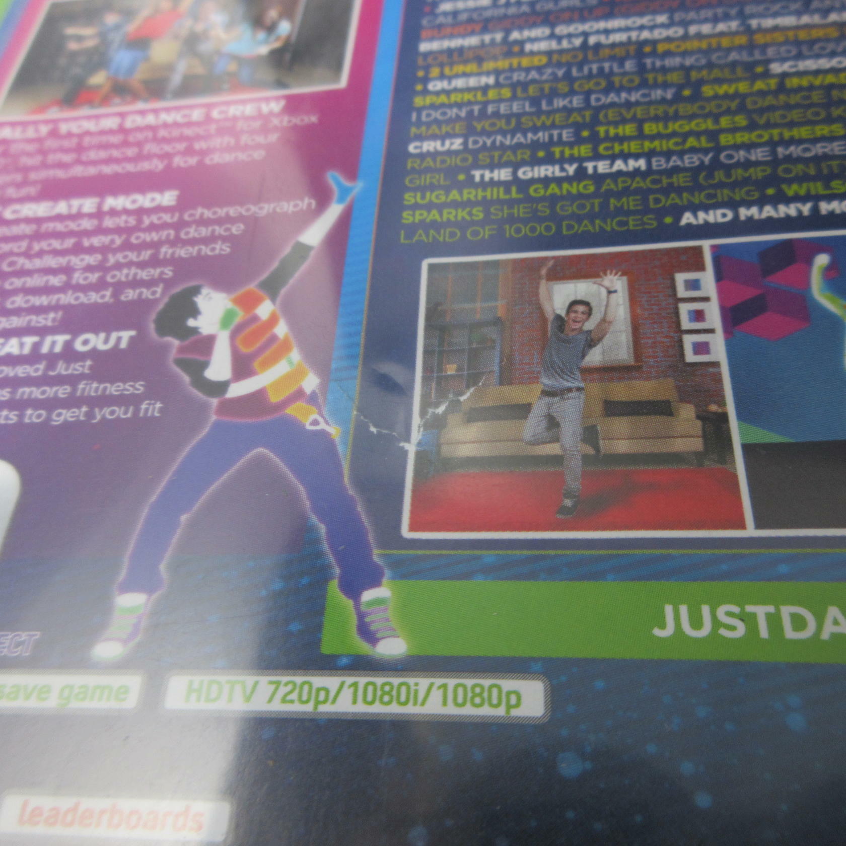 Just Dance 3 Xbox 360 AD/MD Complete CIB - Very Good
