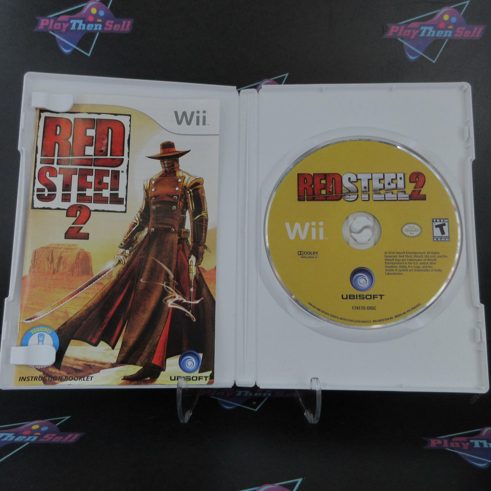 Red Steel 2 Nintendo Wii AD Complete CIB - Very Good