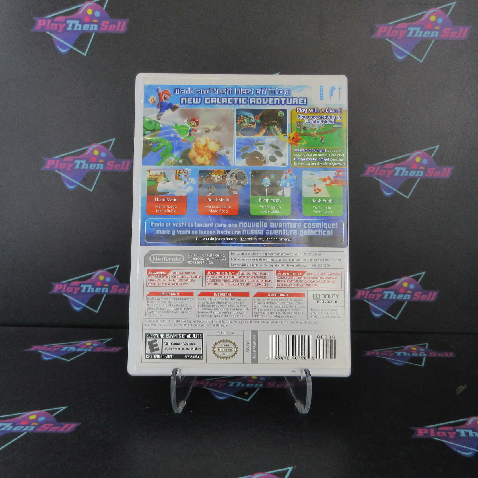 Super Mario Galaxy 2 Nintendo Wii AD/MD Complete CIB - Very Good
