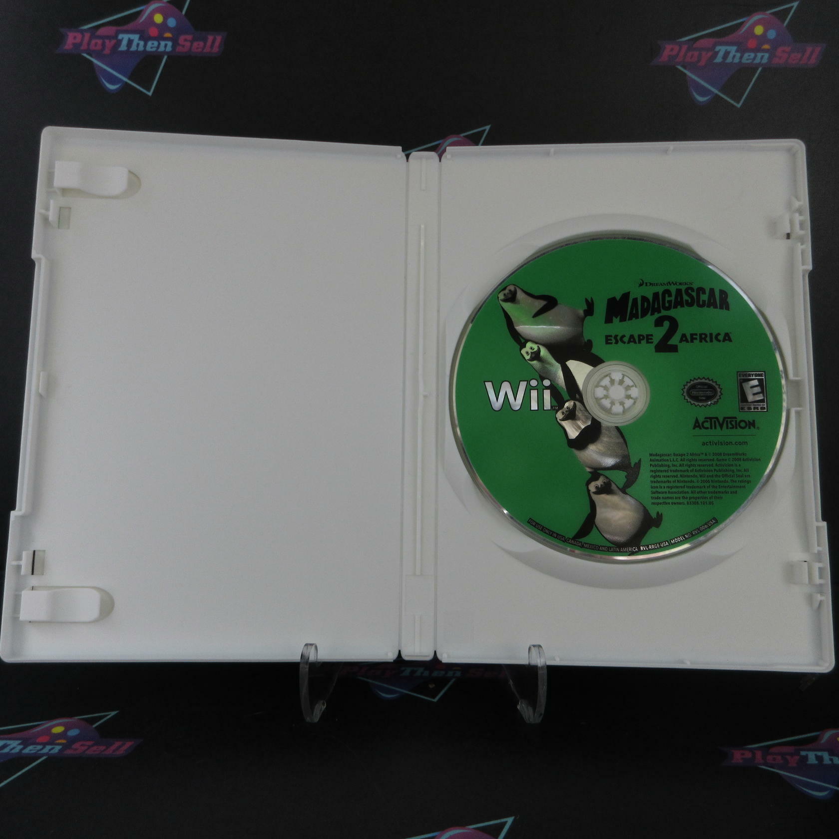 Madagascar 2 Escape 2 Africa Nintendo Wii Display Art AD/NM - Very Good